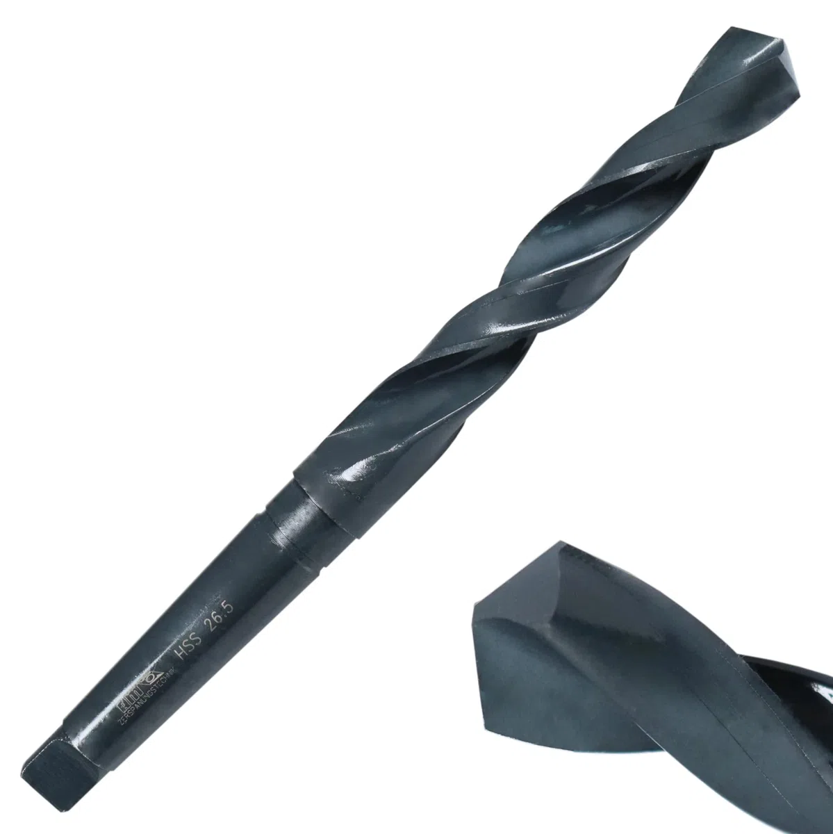Punta elicoidale HSS MK MKegel DIN 345 per trapano Ø13-50 – 28,0