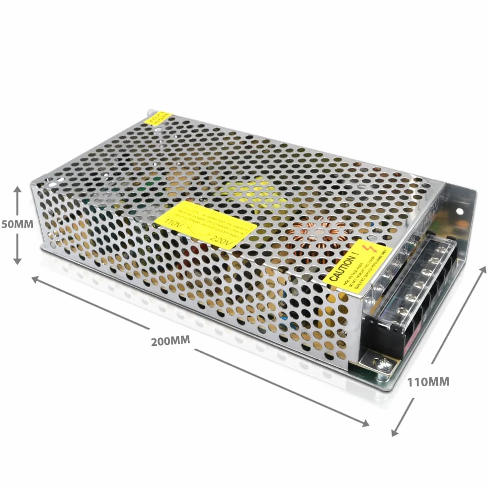 24V 10A 240W Alimentatore Interruttore Trasformatore AC/DC 110V-220V di Alimentazione per Striscia LED (24V 10A 240W)