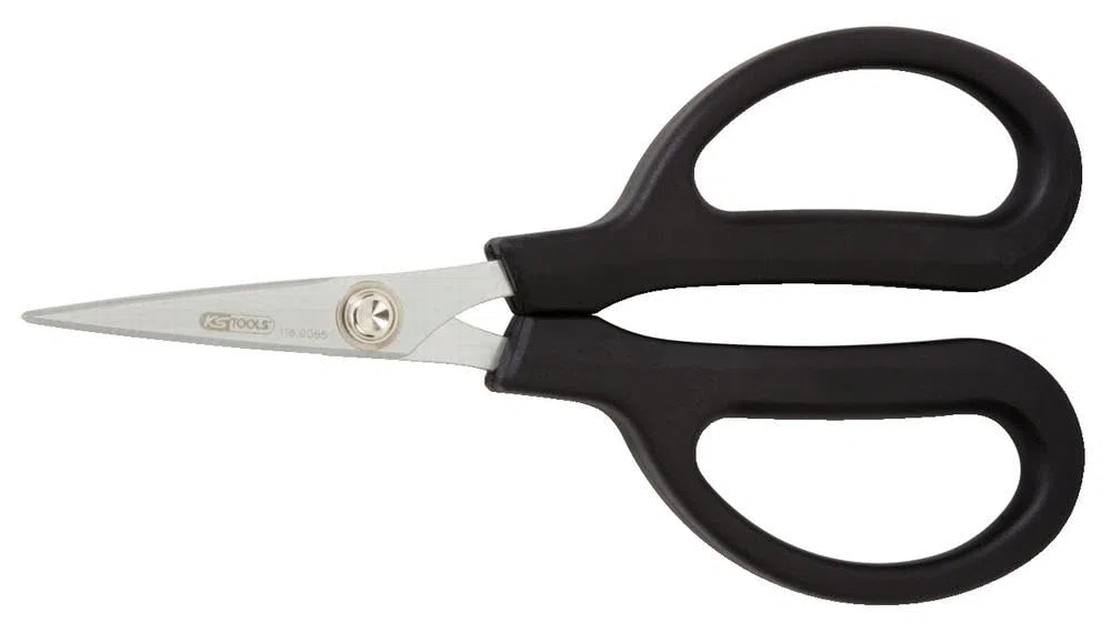KS Tools 118.0065 Forbici da Lavoro Universali per Kevlar, 140 mm