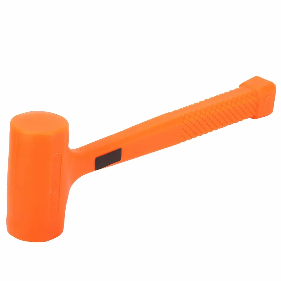 Martello di gomma in PVC, hamme a colpo morto, strumento di installazione a prova di alcali resistente agli acidi con antiurto per miniera di carbone petrolchimica(1LB)