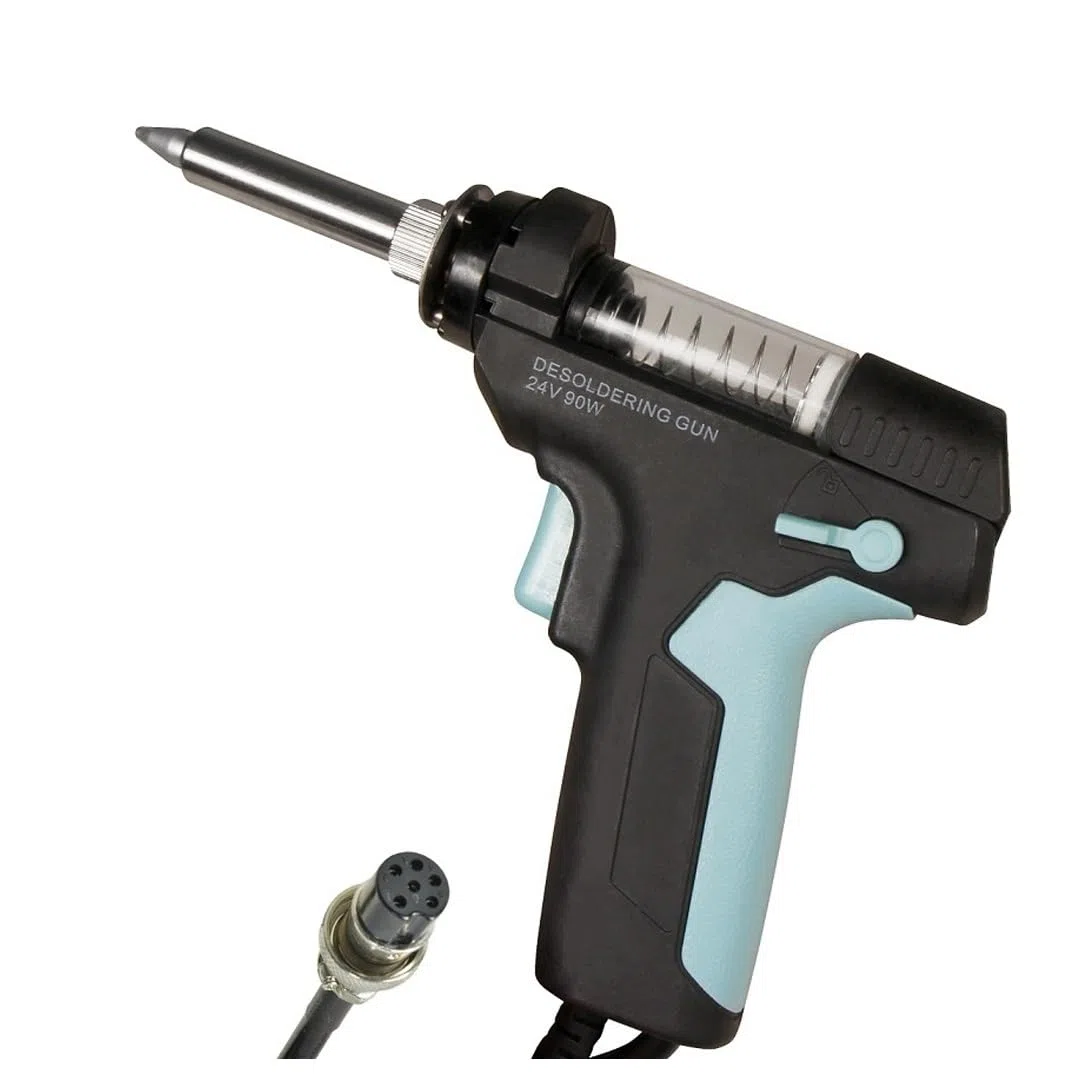 ZD-553T Pistola Dissaldante Professionale, 24V 90W, Connettore 6 PIN, per Stazione ZD-8917B - 6 pin