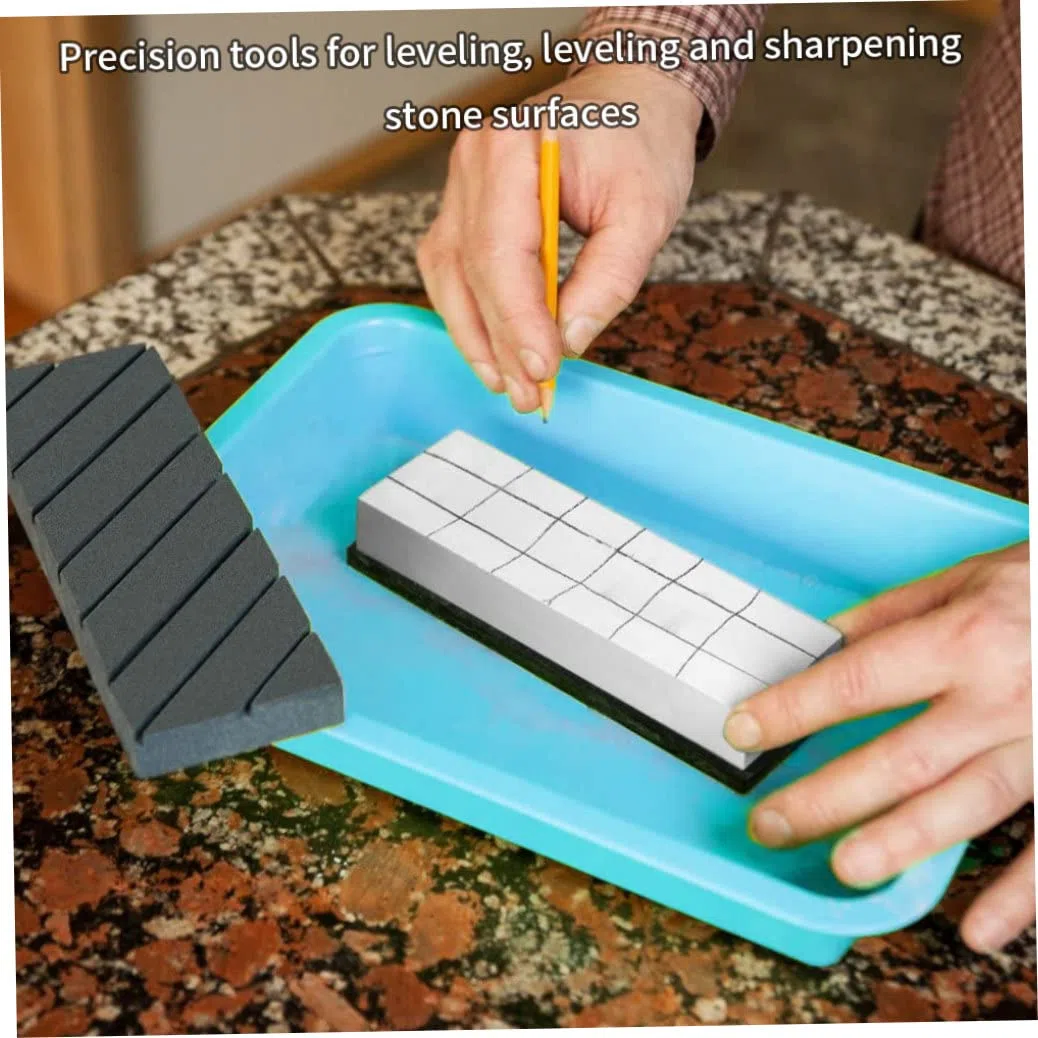 Strumento per affilare la pietra appiattitrice per rilivellare la piastra di lappatura per smerigliatura a doppia faccia Waterstone