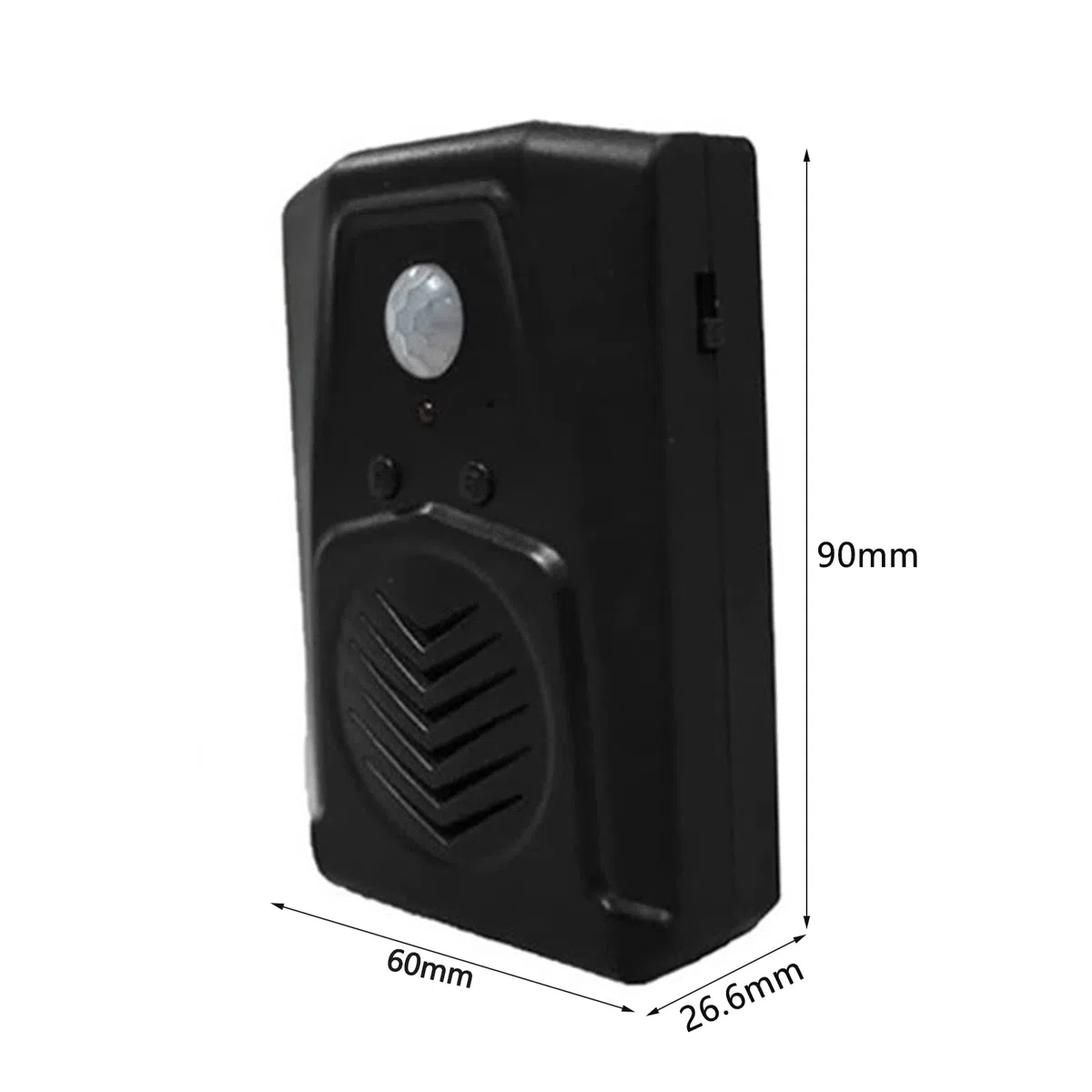 Lettore registrabile audio attivato con sensore di movimento a infrarossi PIR Scarica liberamente file MP3 per negozio, negozio, fabbrica, supermercato, ingresso, allarme, musica o effetti sonori