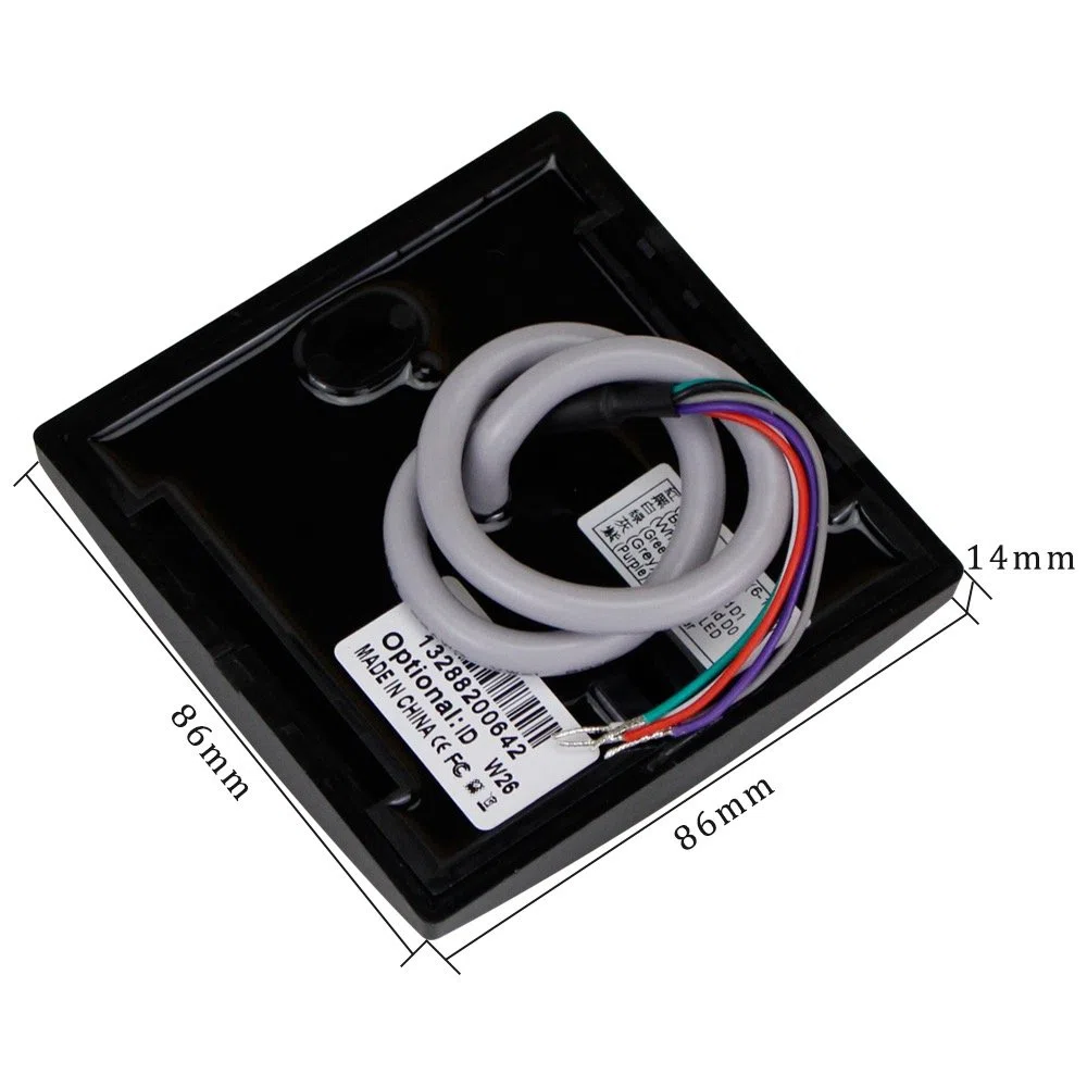 LIBO Lungo Raggio Lettore di Schede RFID 125KHZ Lettore di Controllo Accessi per Schede di Prossimità Wiegand26 IP65 Lettore NFC Impermeabile