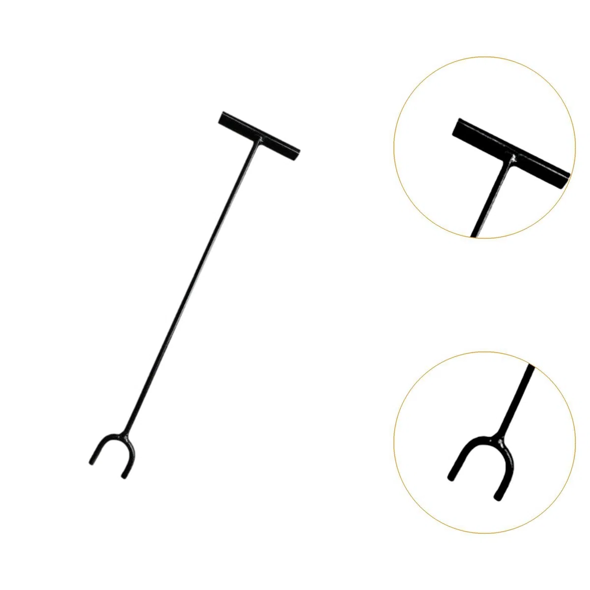 KESOTO Chiave per Valvola Dell'acqua di Servizio Strumento Multifunzionale con Forcella Realizzato in Metallo Robusto per Un Uso Durevole Adatto per Fo, 60 Cm