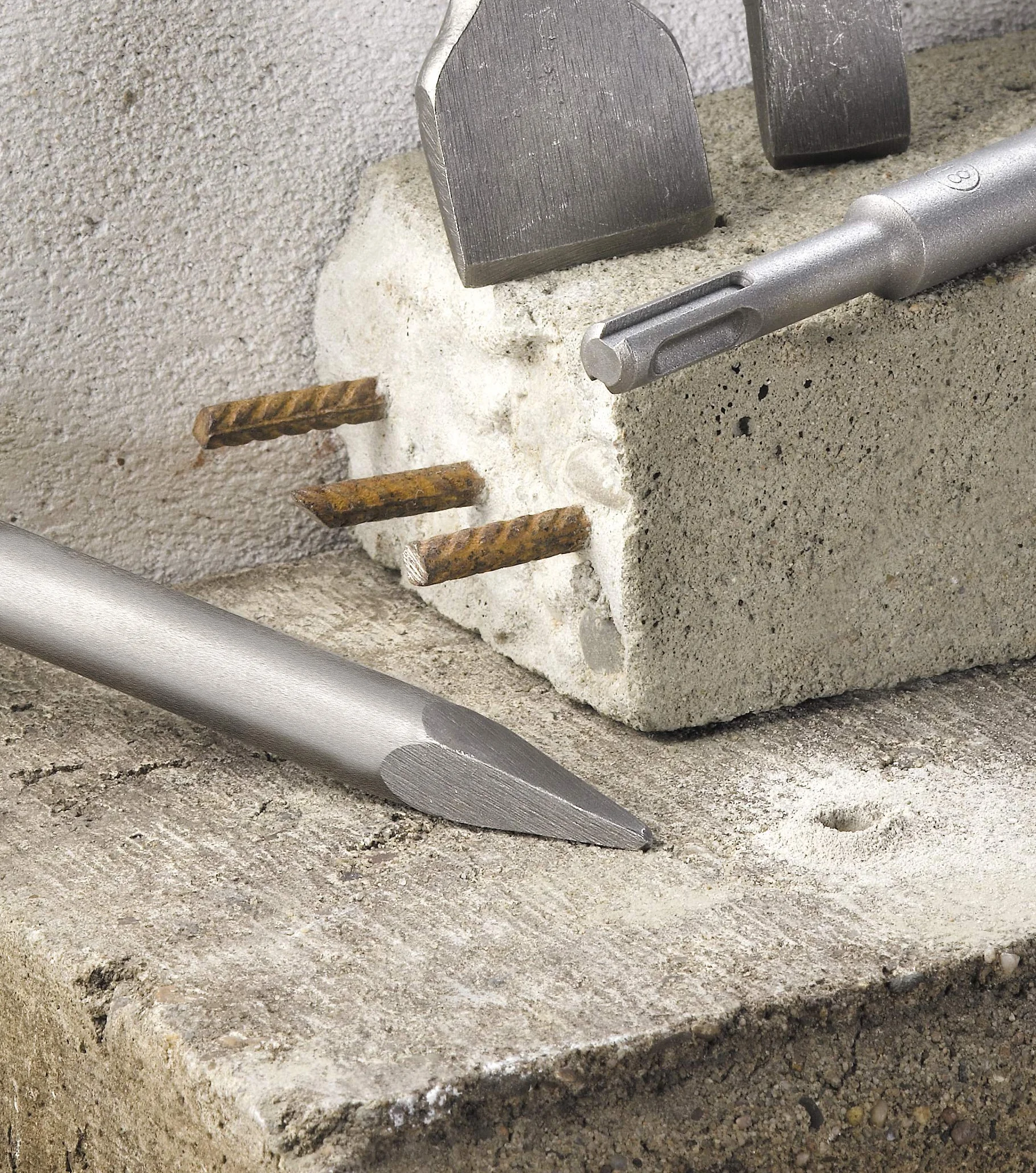 kwb SDS Max Chisel piatto 190260 (lunghezza 600 mm, all'avanguardia 25 mm, acciaio speciale)