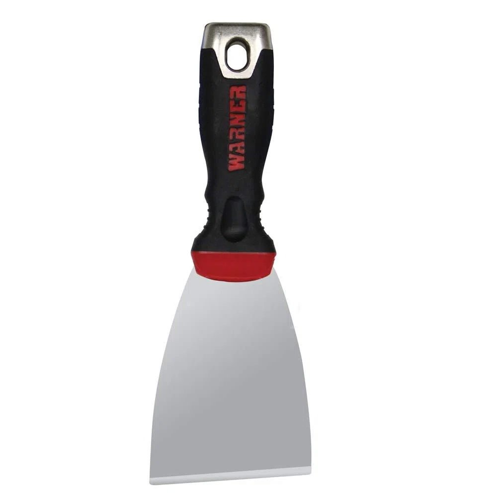 Warner 1-1/4" ProGrip Stiff Chisel Putty Knife, 90175