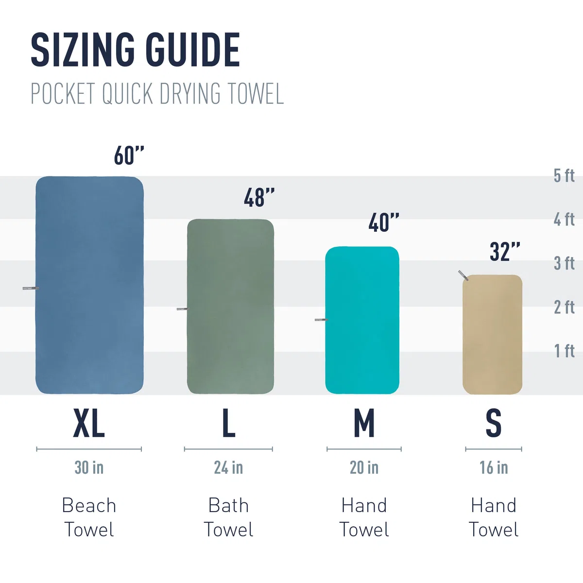Toalla POCKET XL óxido