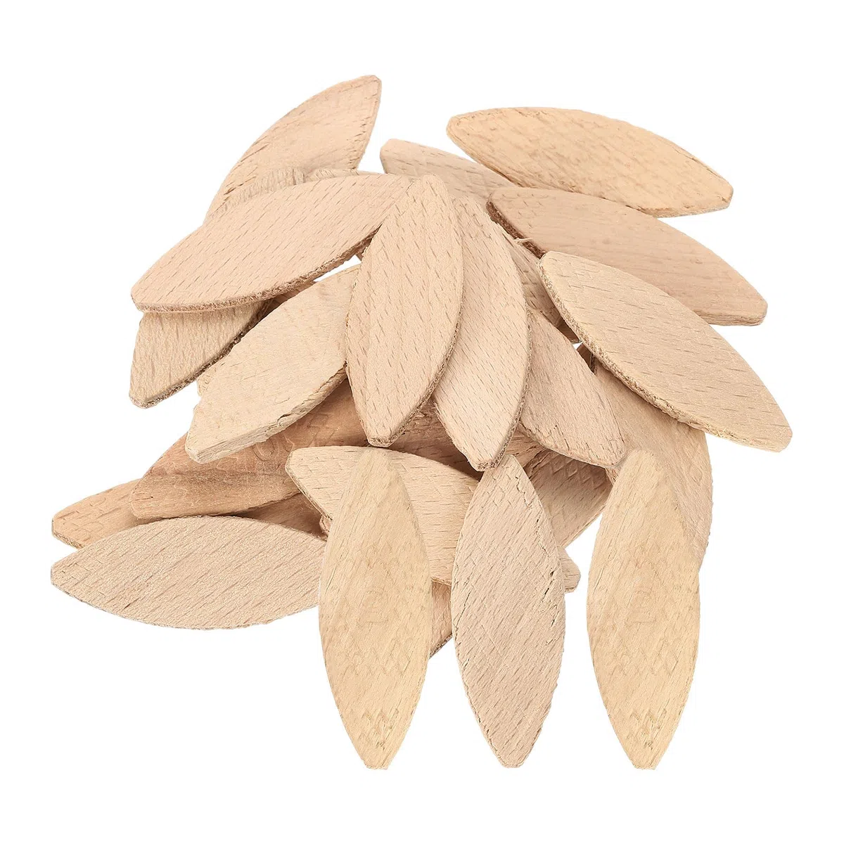 QUARKZMAN 100Pezzi biscotto per Giunti In Legno, 54X19X3.8mm biscotto per Lavorazione Del Legno, Strumento Di Giunzione per Schede Di Legno Accessori per Falegnami E Progetti Fai Da Te