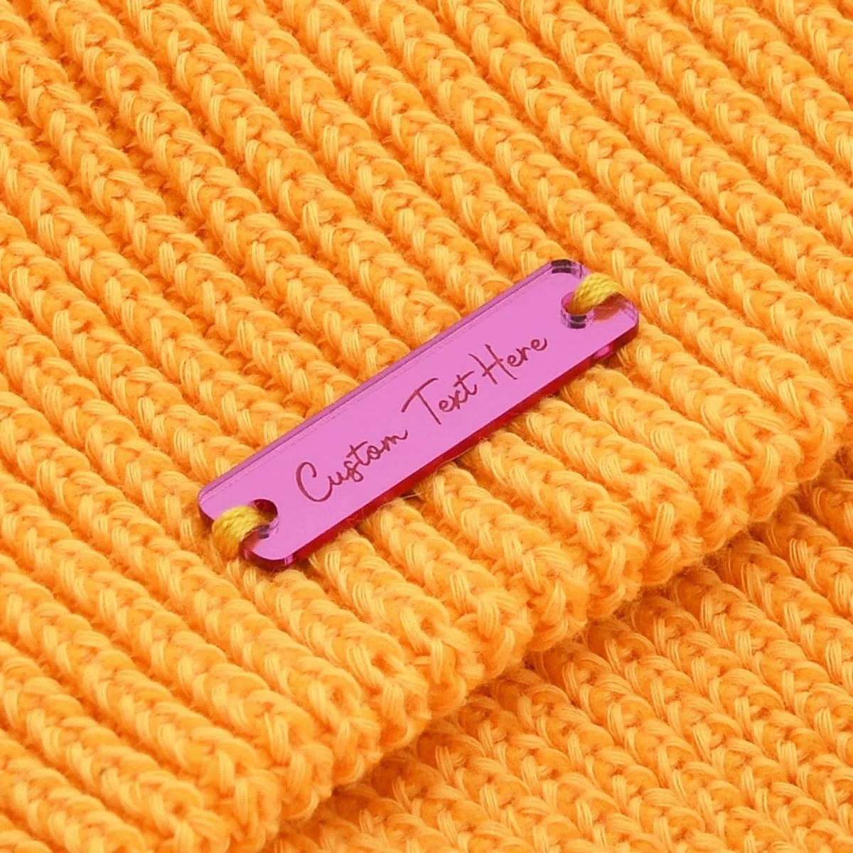 Targhette a specchio in acrilico personalizzate, etichette personalizzate in acrilico, etichette per il nome del matrimonio, targhette con nome personalizzate (50 pezzi, 1 x 4 cm)