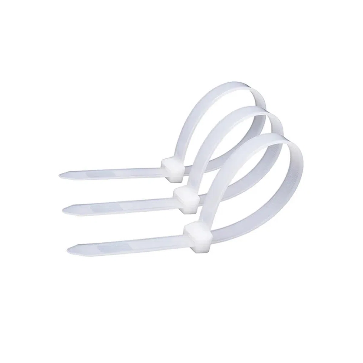 Fascette autobloccanti, fascette in nylon, fascette stringicavo, chiusure rapide in plastica resistenti, alta temperatura(5x300mm)