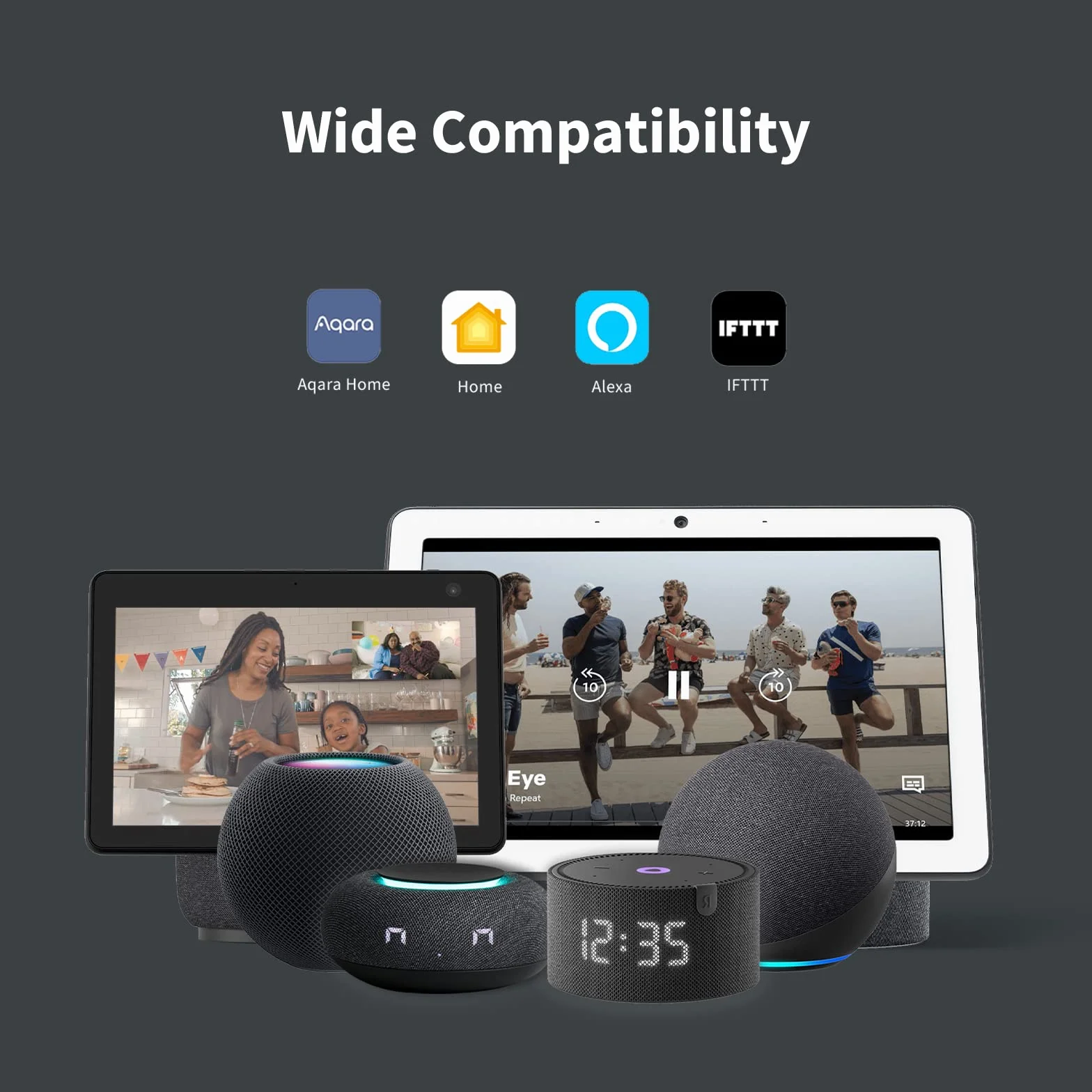 Aqara Sensore di Movimento P1(Versione Aggiornata), Richiede Aqara Hub, Durata Della Batteria di 5 Anni, Timeout di Rilevamento Configurabile, Sistema di Allarme