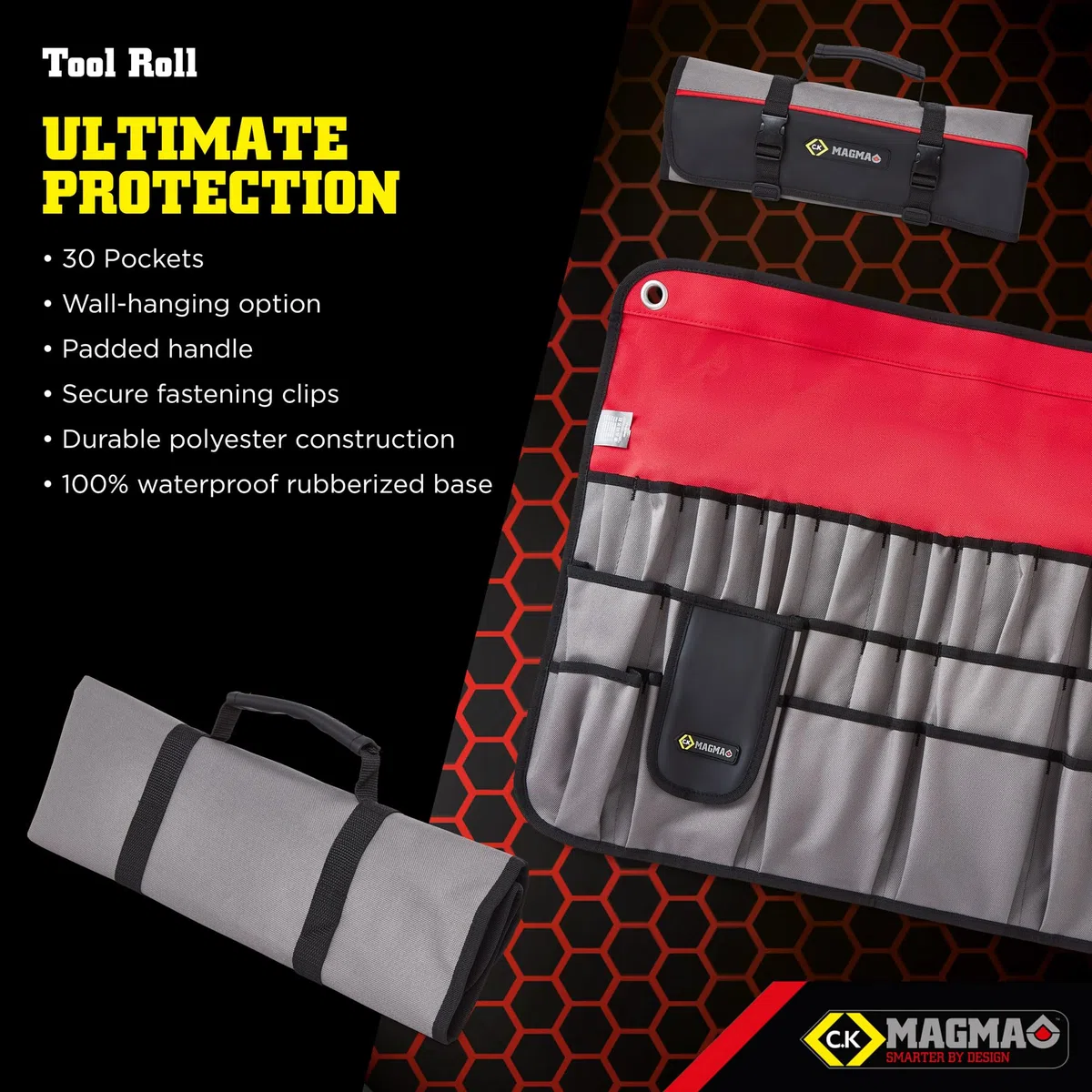 Best Price Square Tool Roll BPSCA MA2718 - SG33153 di CK Tools