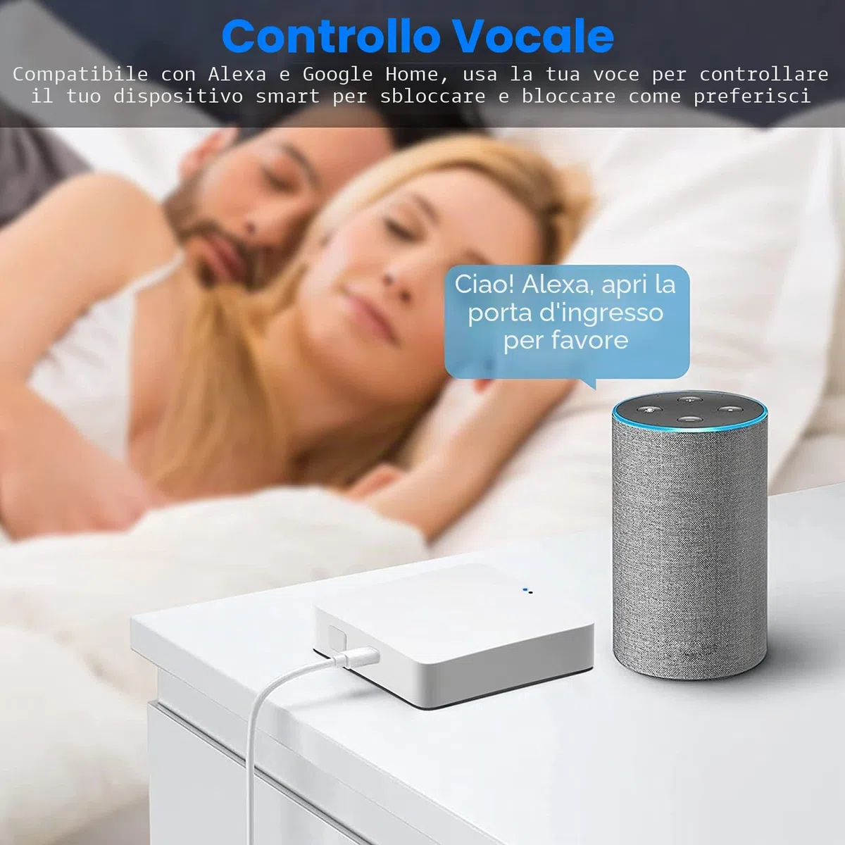 Smart Multi-Mode Gateway: ZigBee 3.0 & Bluetooth & Mesh Hub, controllo remoto tramite app, gateway wireless intelligente per casa intelligente con controllo vocale tramite Alexa/Google Home (supporta