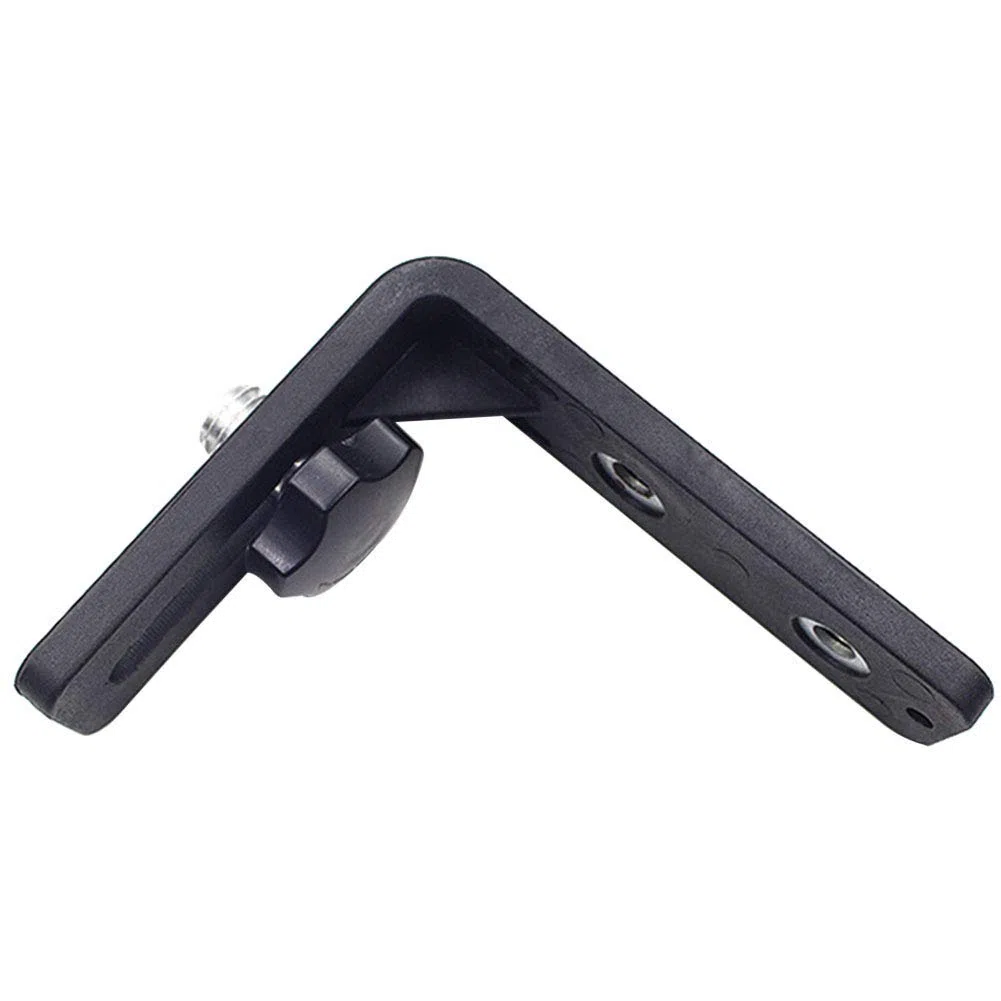 Regolabile Magnete Supporto, Livella Laser Magnetico Muro Supporto 5/8" per Universale Lazer Livelli - Nero, 9.5x12 cm