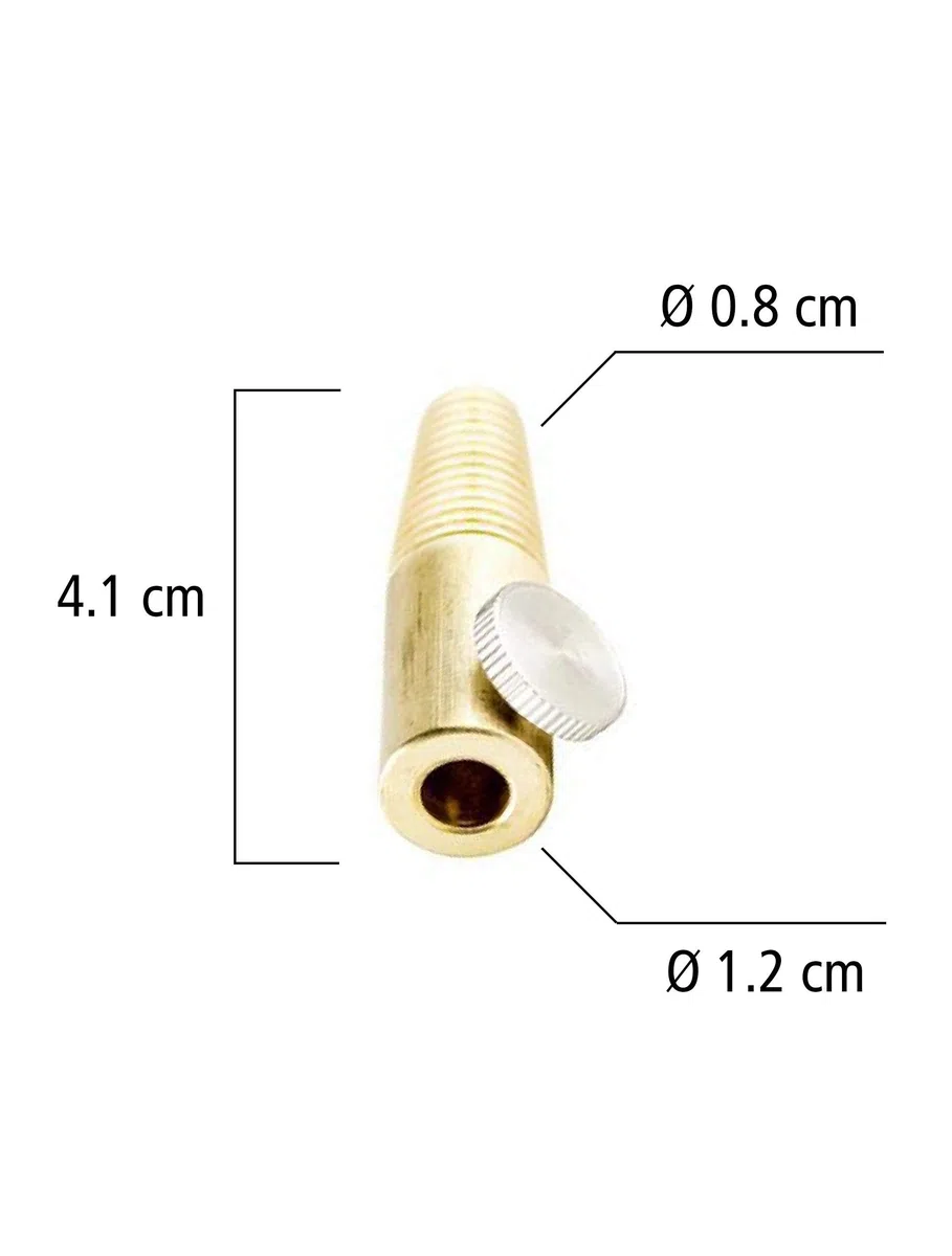 Termometro da incasso 500 gradi Ø 6,5 cm per forno a legna, forno pizza, grill, affumicatore, BBQ realizzato in acciaio inox, sonda 15cm | 30cm | 45cm con cono incorporato (30cm)