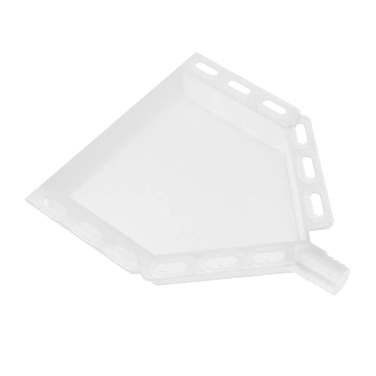 Vaschetta Raccogli-gocce Per Condizionatore D’aria in Plastica Resistente, Raccolta Condensa Foro Diametro 1,5 Cm, Accessorio Per Scarico Acqua Condizionatori, Protezione Pavimenti e Pareti