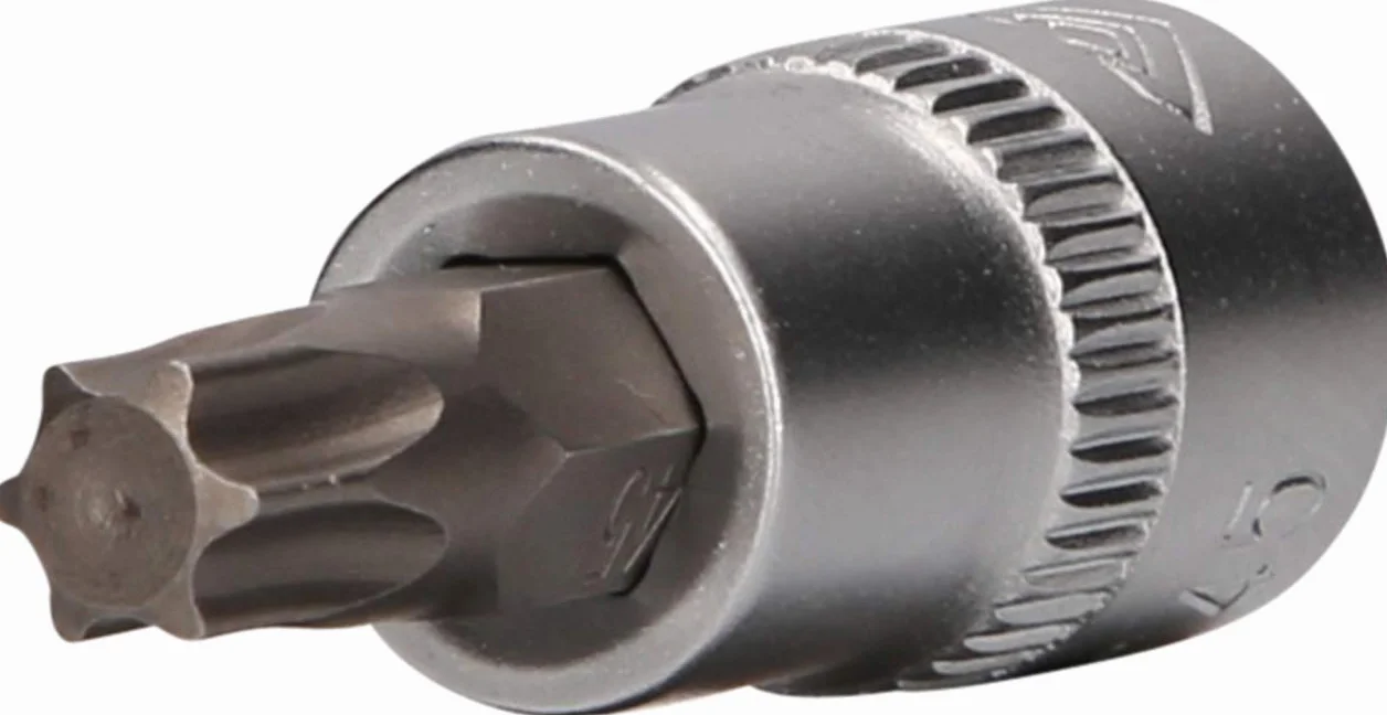 BRILLIANT TOOLS BT021946 Bussola a inserto Torx 3/8", T45 [Powered by KS TOOLS]