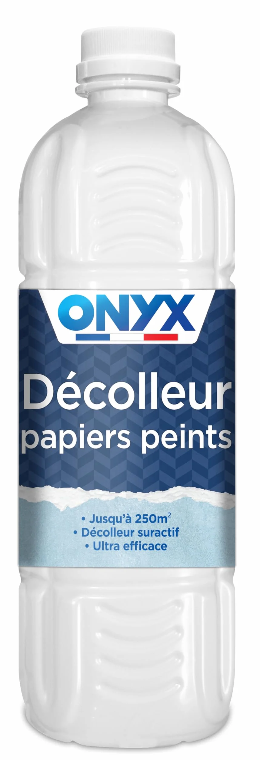 Onyx - Decollatore di carta da parati - Per rimuovere facilmente tutti i tipi di carta da parati - Sciogliere le colle - Basso odore - Fabbricazione francese - 1L