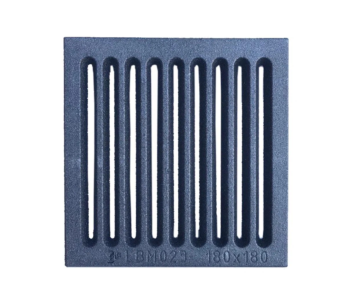 Griglie 18x18 cm in ghisa per camino LB-GC180180 LB METALMECCANICA