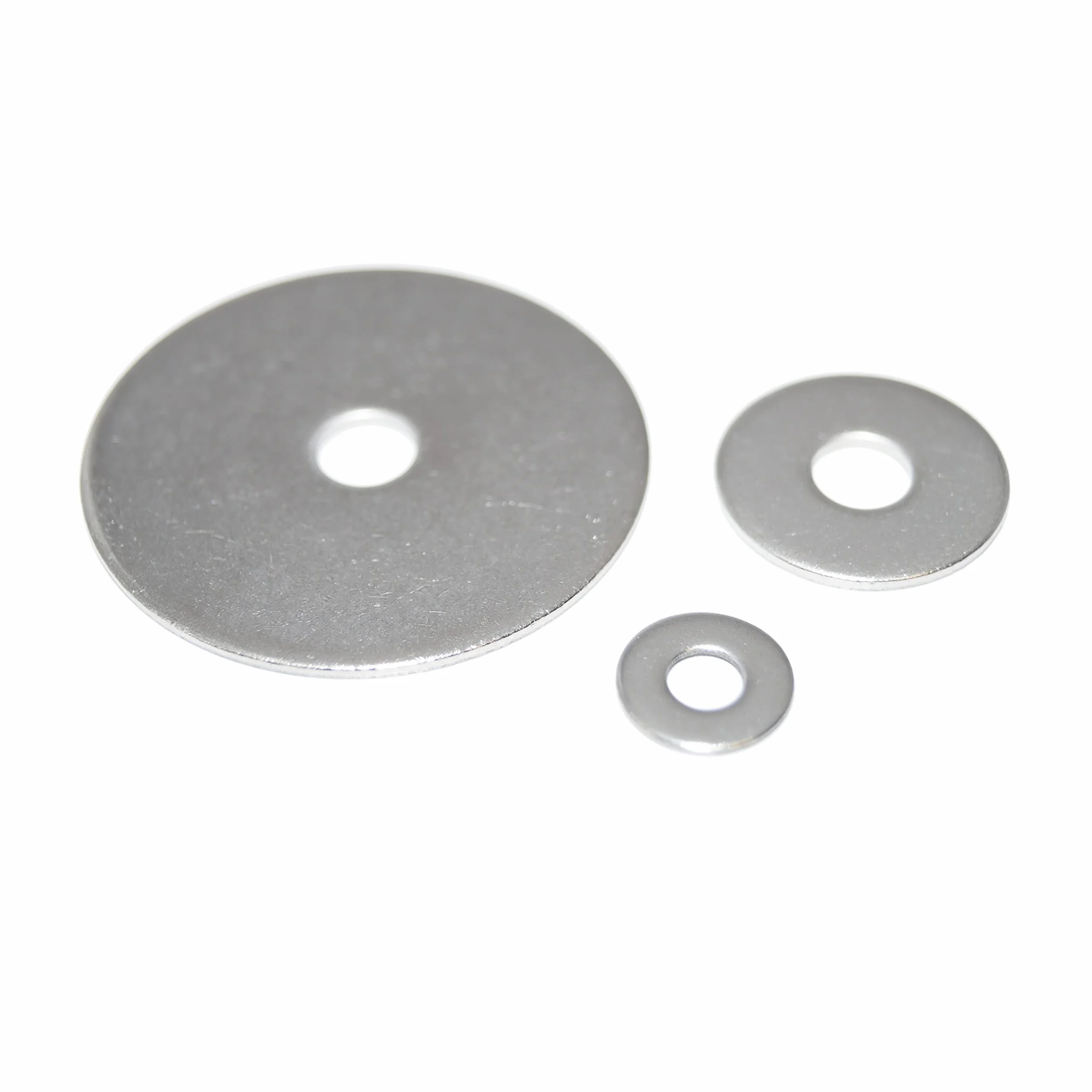 Rondelle per carrozzeria M12 in acciaio inox V2A, 6 pezzi, 12,5X55X1,5 mm, in acciaio inox A2 VA, rondelle per parafango, rondelle per carrozzeria