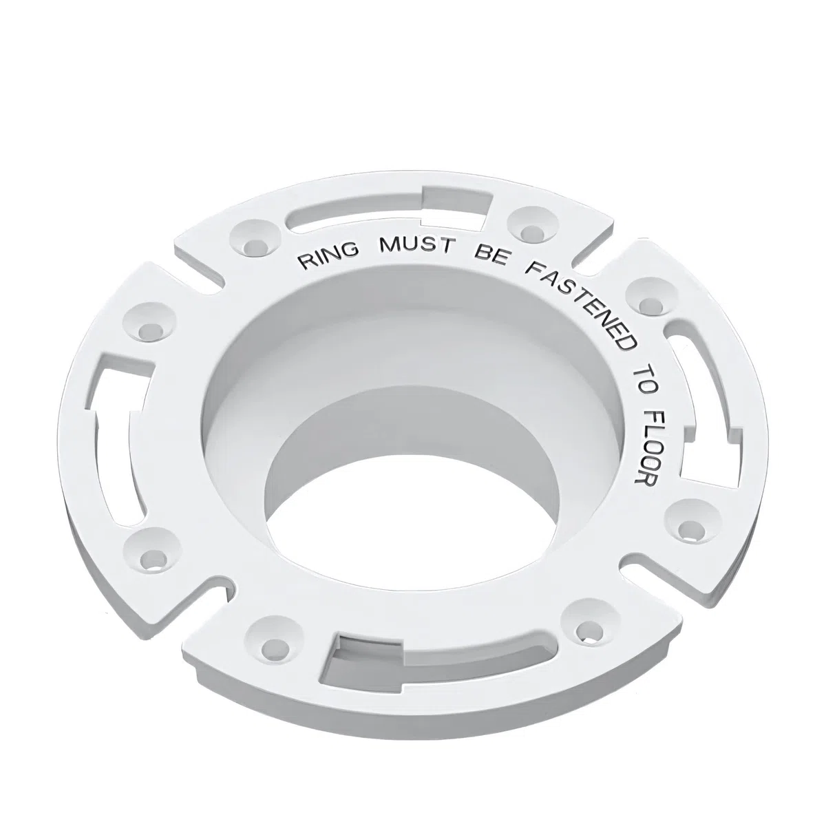 SEAFLO Flangia universale di ricambio per WC RV da 7,6 cm, colore bianco