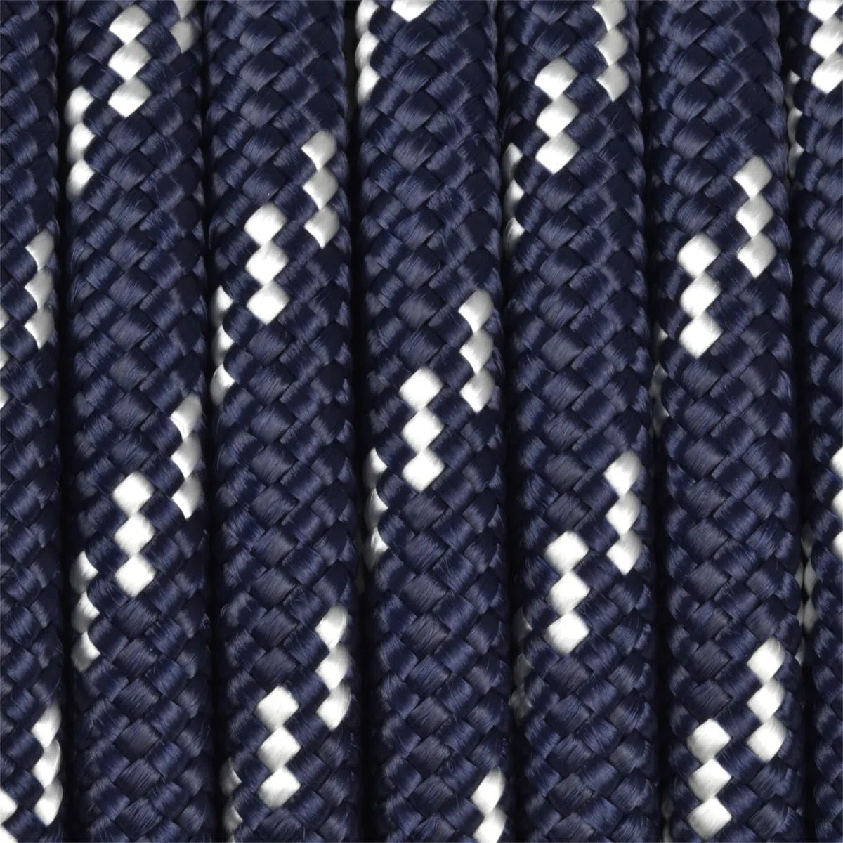 006009146 Treccia corit blu, 10 mm - 30 mt, Corda intrecciata multiuso resistente ai raggi U.V. e all'abrasione, per attività all'aperto, giardino, mare, guinzagli e fai da te, rottura 1050 kg