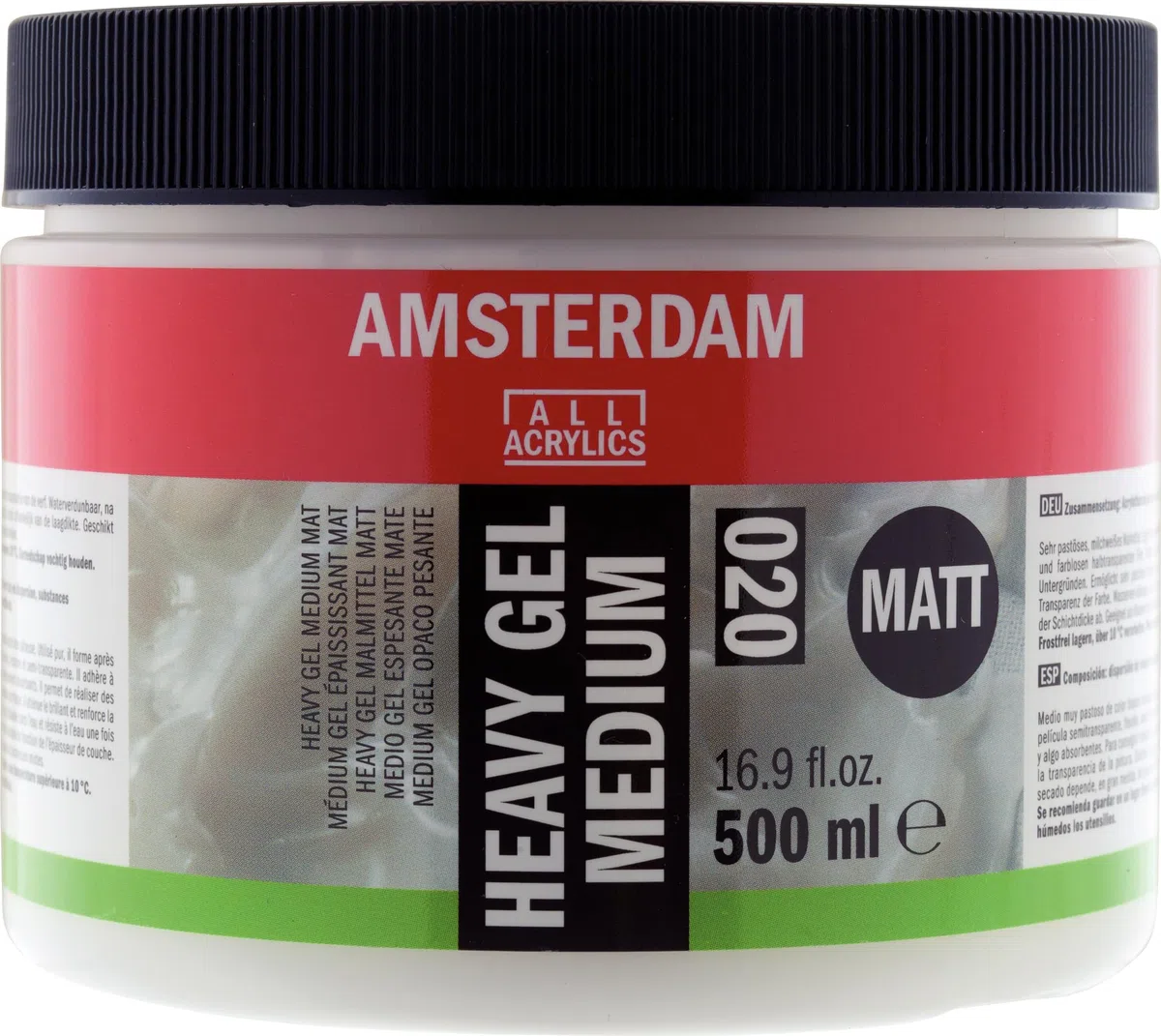 Amsterdam Gel Medium Heavy Matt 500 ml