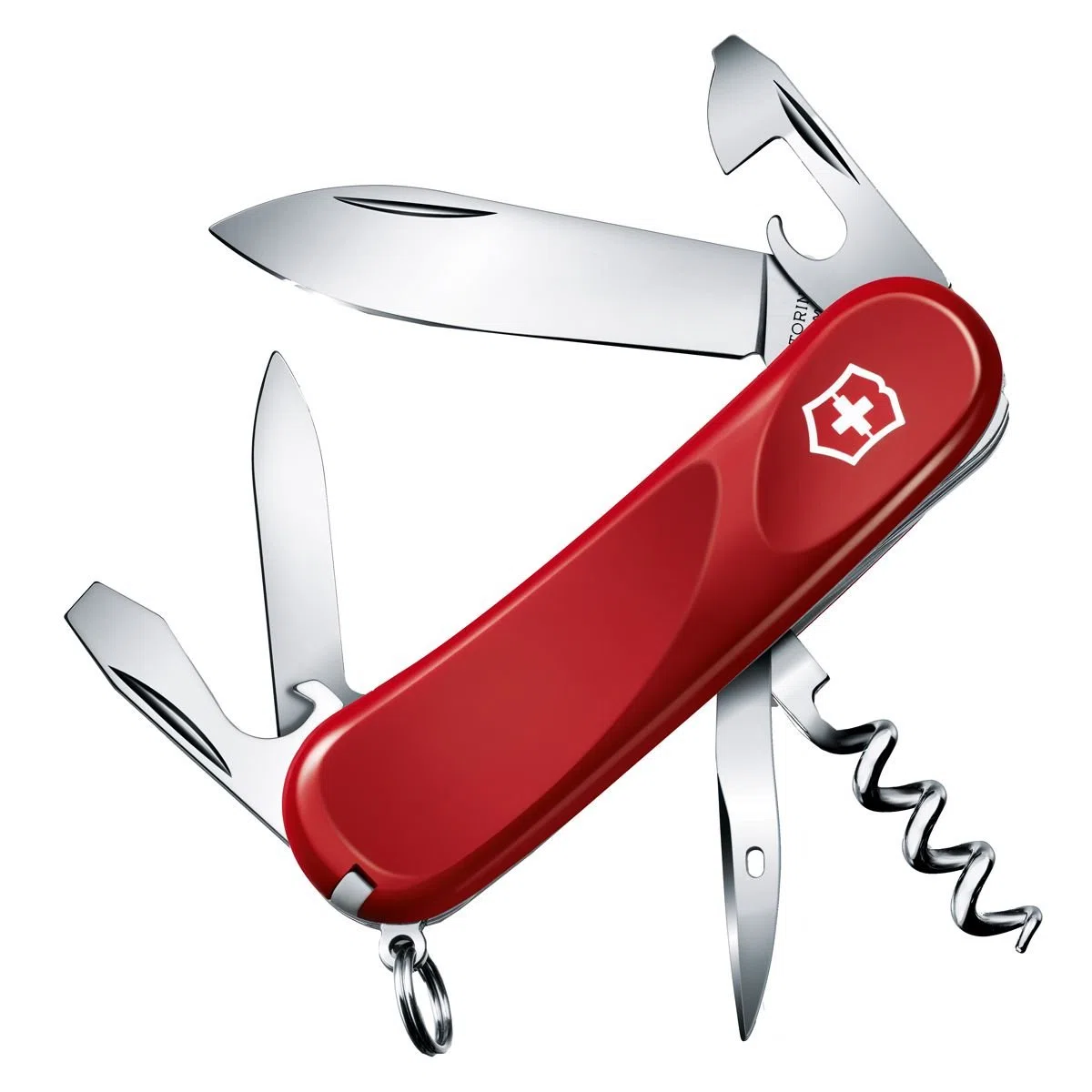 Victorinox, Evolution 10, Coltellino Svizzero, Originale, Multiuso, Campeggio, 13 Funzioni, Lama, grande, Apriscatole