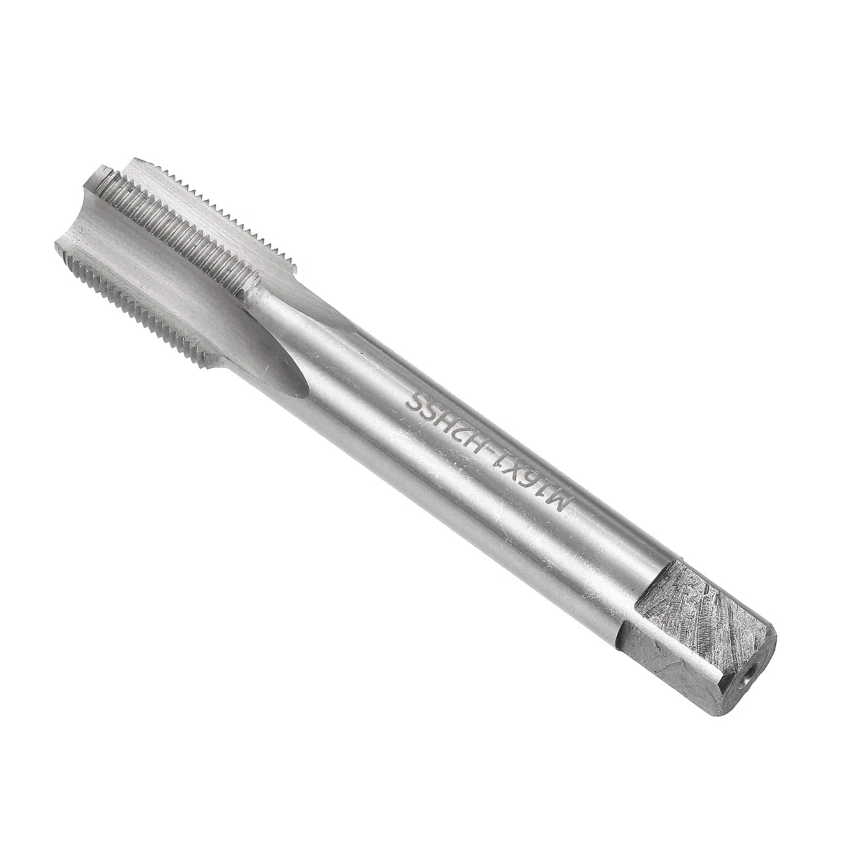 Filettatura Fresatura Maschi, Metrico M16 x 1 Filettatura H2, Alta Velocità Acciaio Macchina 4 Dritto Scanalatura Vite - (per Maschiatura Foratura macchina), 1 pezzo