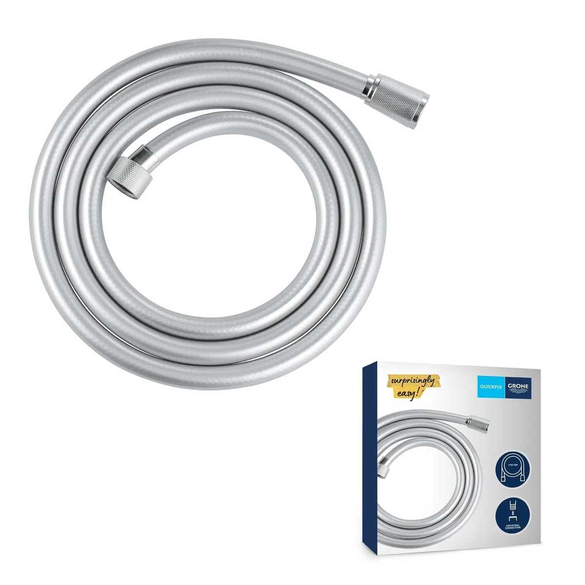 GROHE QUICKFIX VitalioFlex, Flessibile doccia, 1750mm, In metallo, 27506001