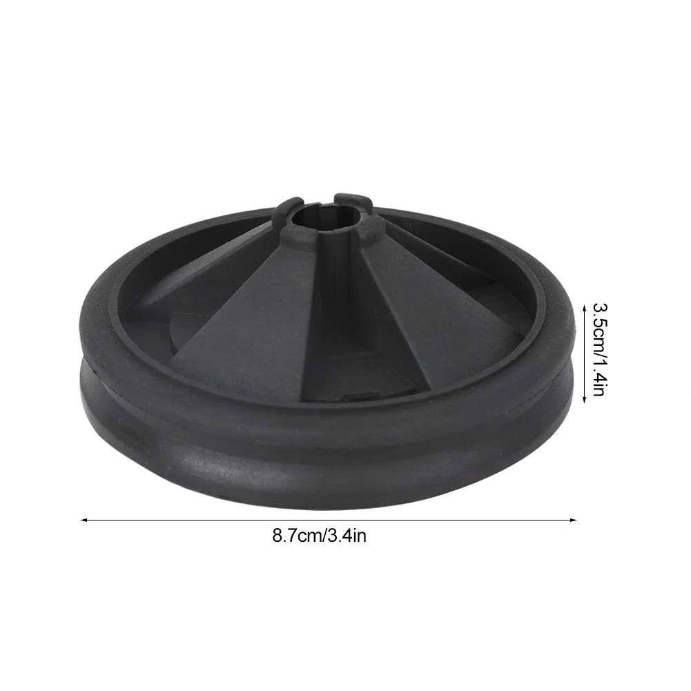 Tbest 2 Pezzi Copertura Antischizzi in Silicone per Tritarifiuti Compatibile con InSinkErator, 87mm Diametro Esterno