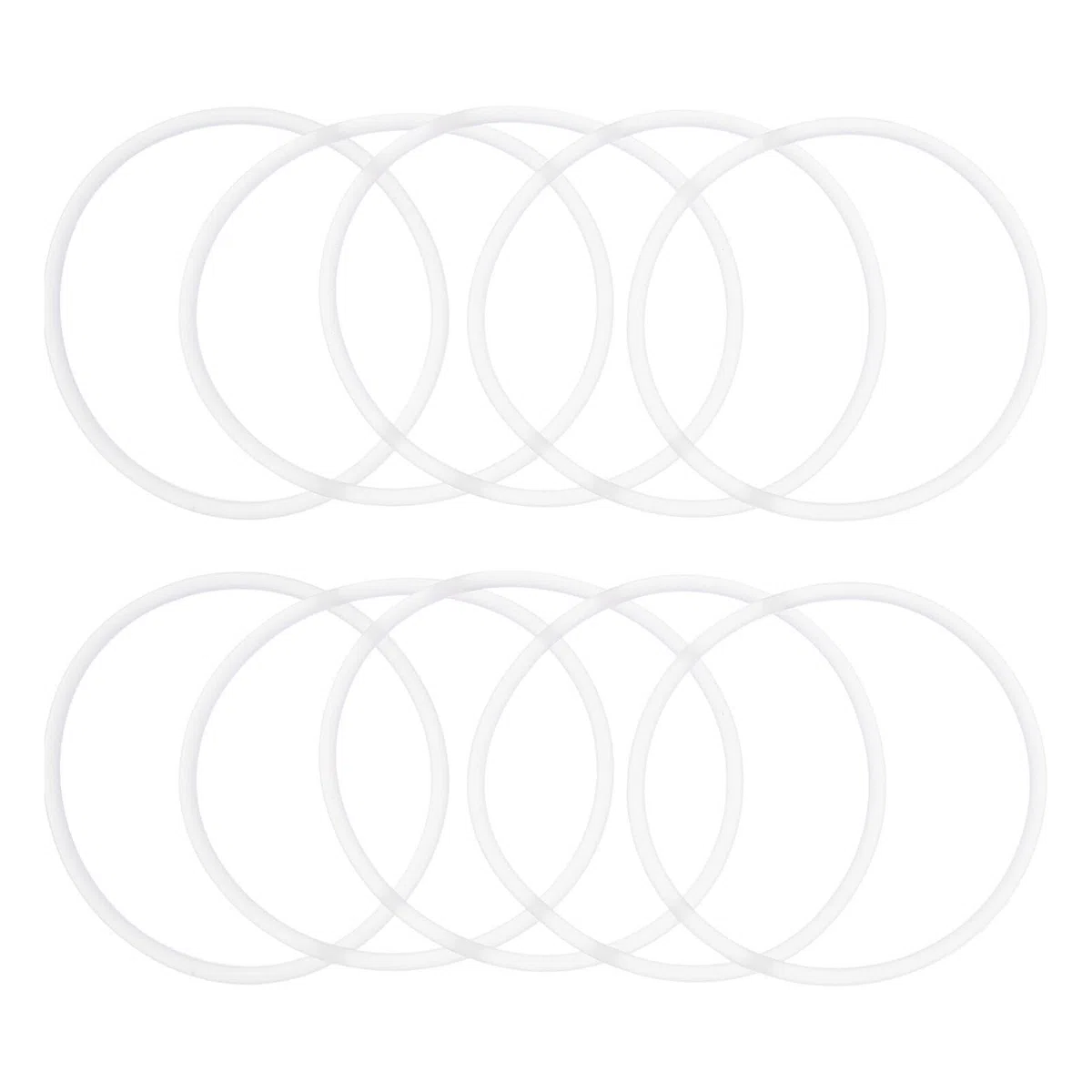 VILLCASE Kit Di Guarnizioni O-Ring Silicone Per Filtri Per Acqua 10 Anelli Di Tenuta Ricambio Guarnizione Acqua Fai Da Te Riparazione Depuratori Casa 3/8 Pollici