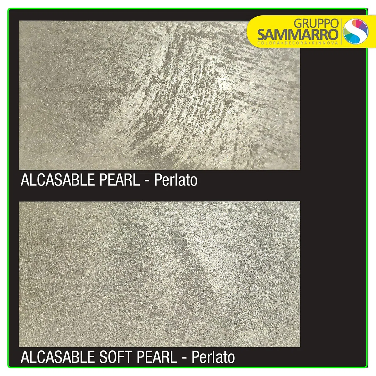 Pittura decorativa per interni effetto sabbiato perlato 2,5 Litri (Pearl (Perlato))