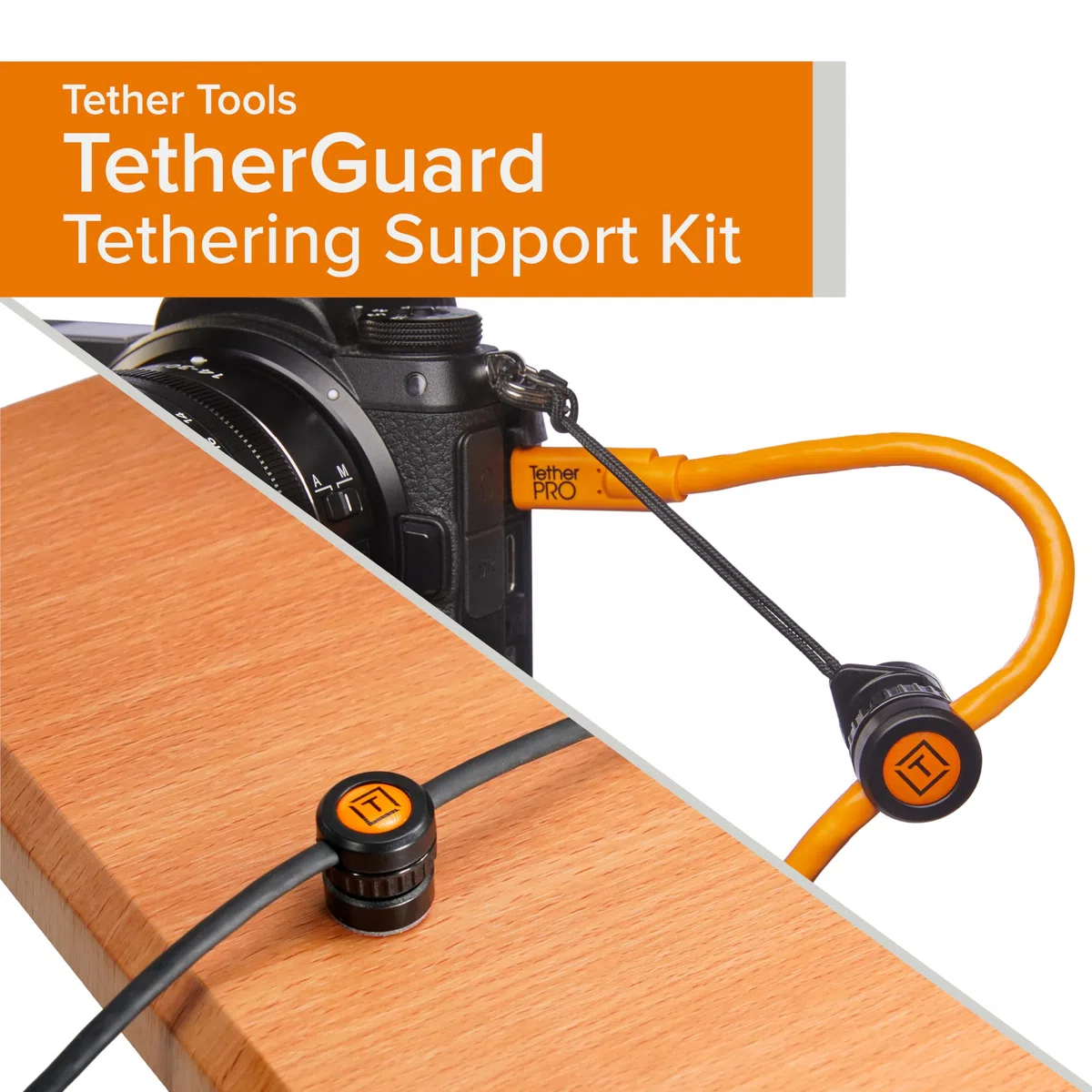 Tether Tools kit di supporto cavi per fotocamera e computer