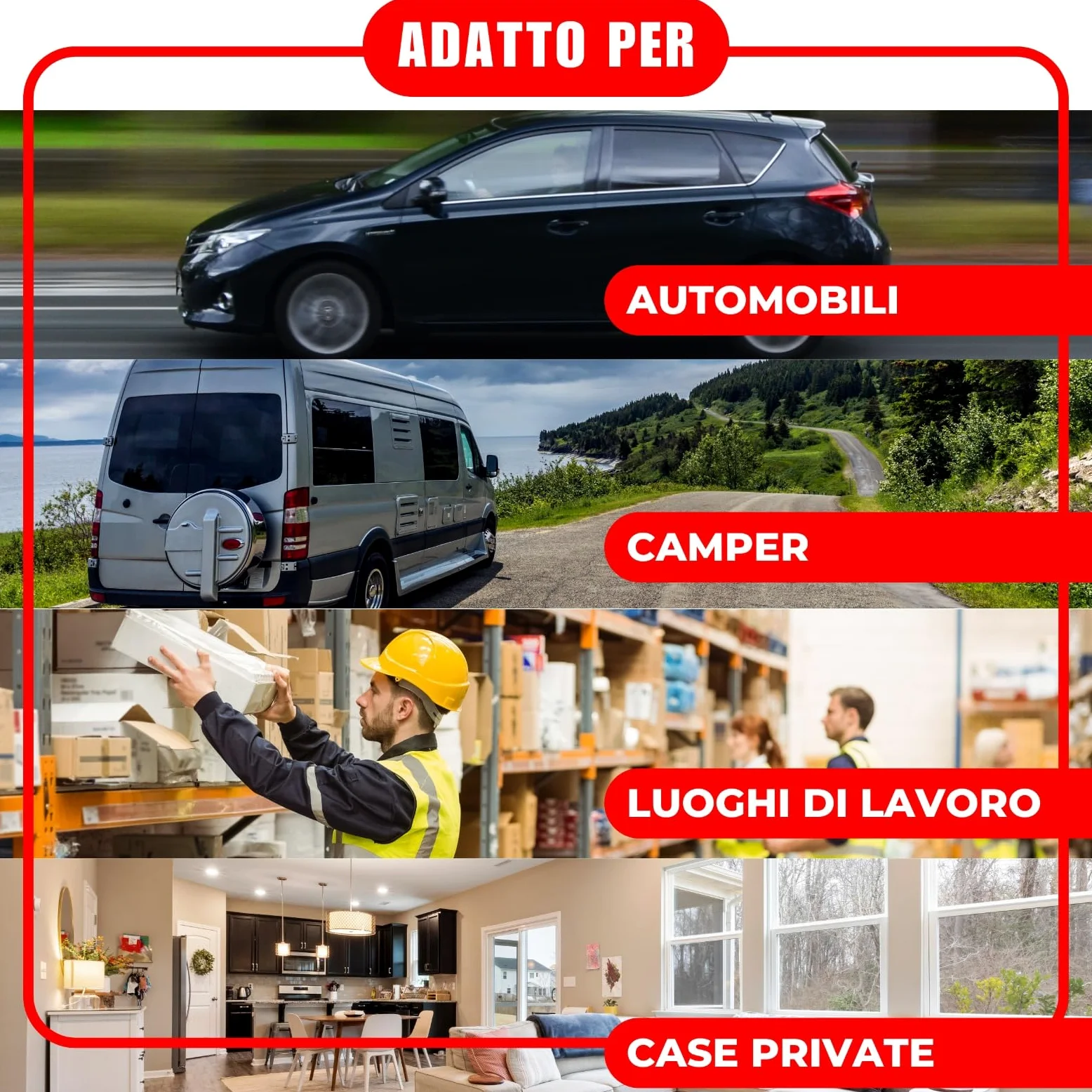 ESTINTORE POLVERE KG 2, OMOLOGATO E CERTIFICATO, ANNO DI COSTRUZIONE 2025 COMPLETO DI SUPPORTO