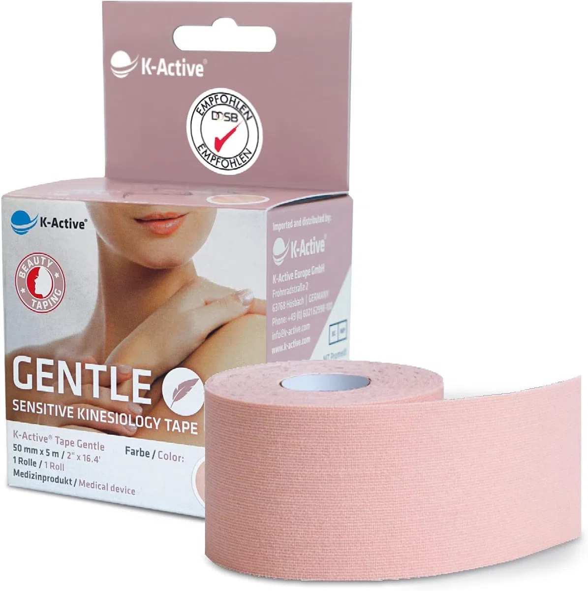 Spitzner K-Active Tape GENTLE 5cm x 5m