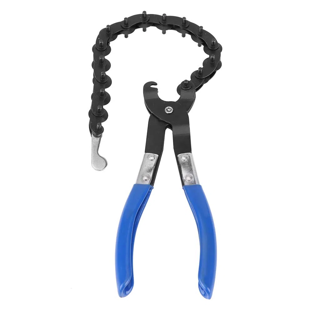 Tagliatubi di scarico, tagliatubi universale in acciaio buoni risultati con taglio in acciaio al carbonio doppia parete (nero+blu)