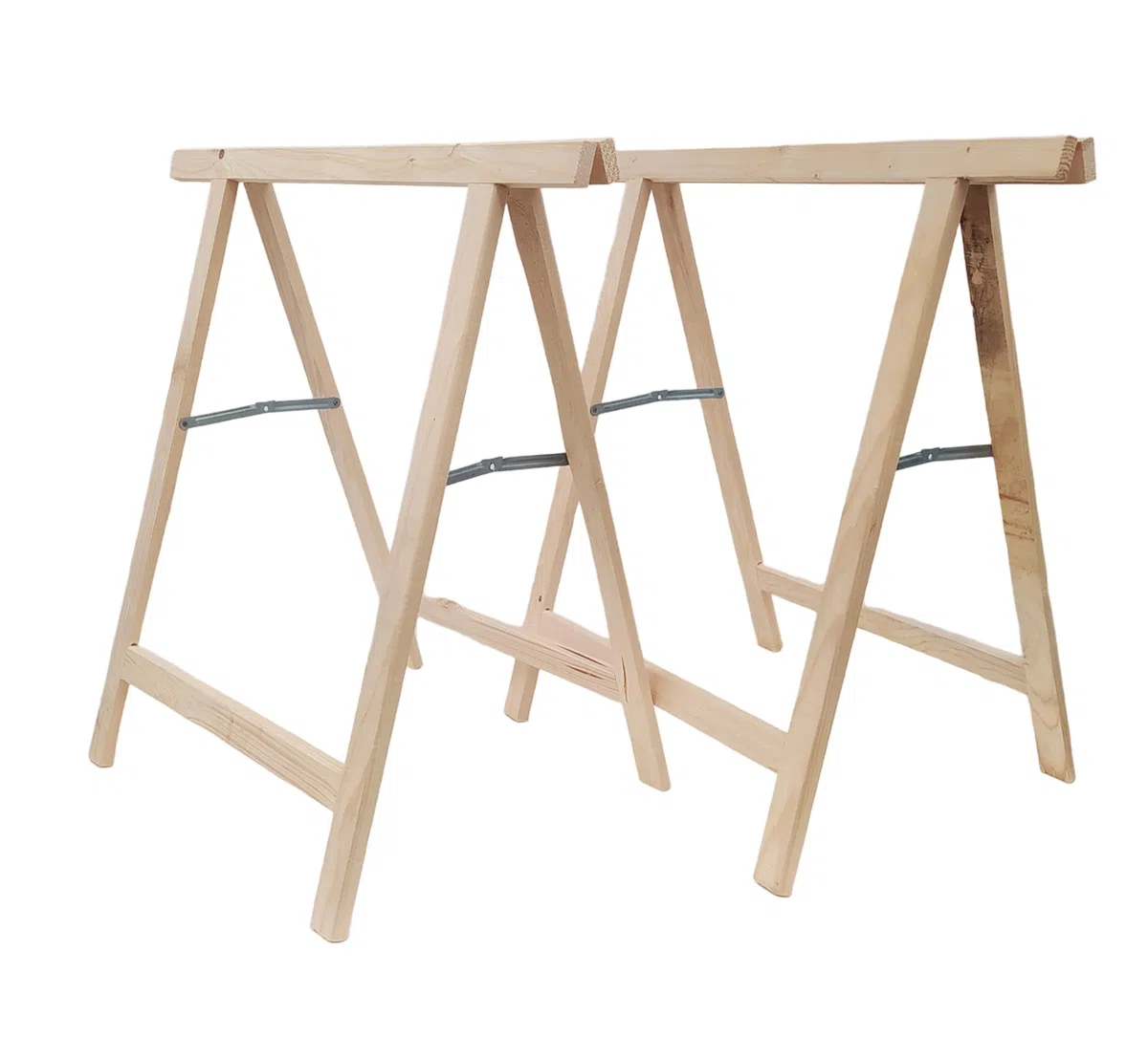 NG NICCOLAI CAVALLETTO SINGOLO O IN COPPIA IN LEGNO DI PINO GREZZO 75X75X10 CM PER FAI DA TE USO HOBBISTICO E PROFESSIONALE (2)