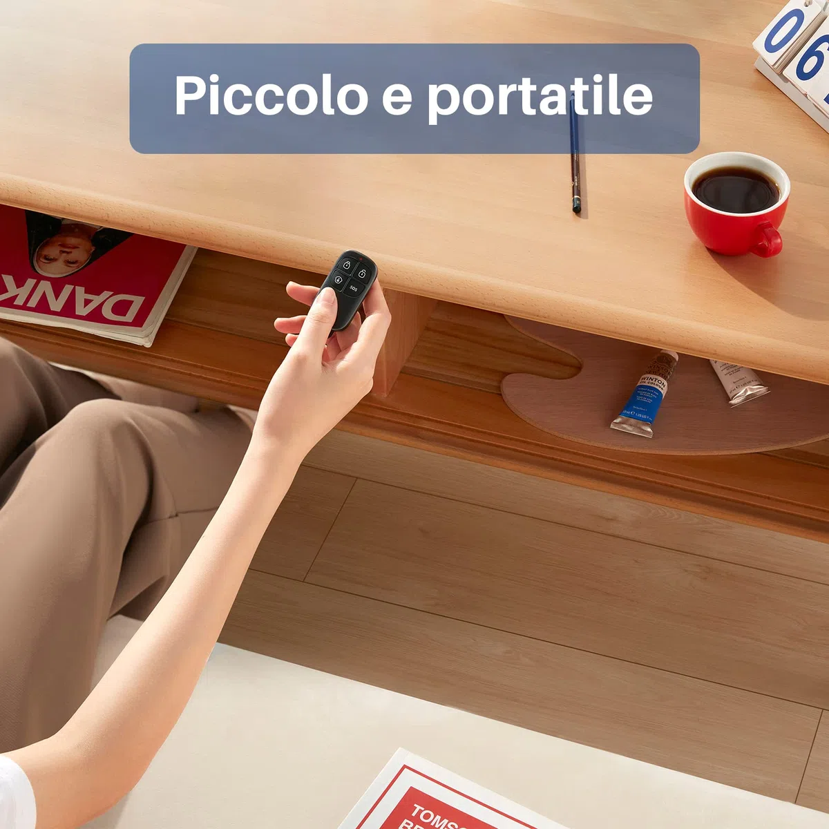 Chuango RC-80 Controllo del telecomando per il sistema di allarme - Compatibile con rilevatori e sensori di movimento Allarme domestico wireless Sistema di sicurezza della casa Automazione