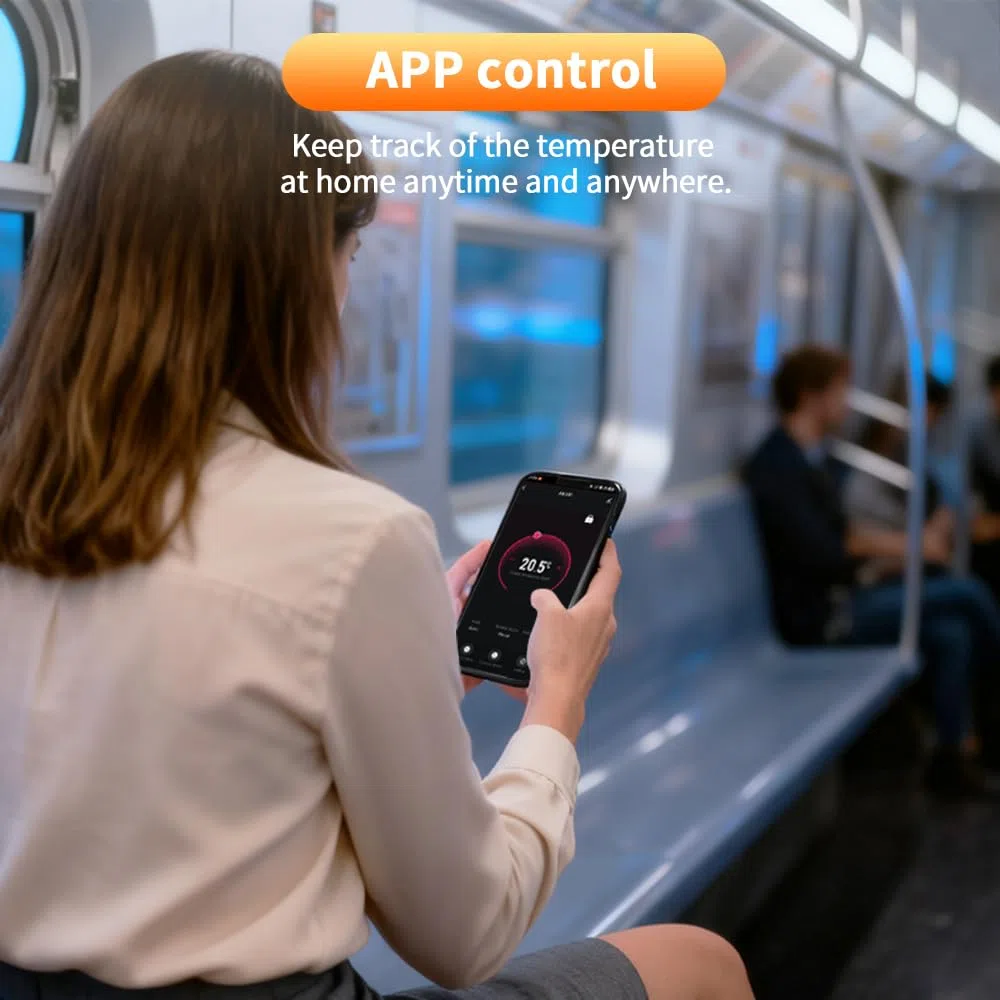 Termostato Radiatore ZigBee AR331-WZ, Valvola termostatica intelligente per termosifoni, Risparmio Energetico, Controllo tramite APP o comando vocale (Alexa e Google Assistant)