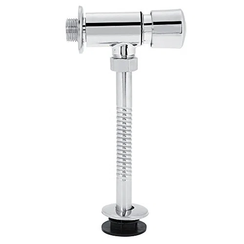 Valvola di Scarico della Toilette, Tempo in Lega di Zinco Tempo di Ritardo Mannuale valvola a Pulsante di Scarico Valvola del Serbatoio dell'Acqua Valvola del Rubinetto del Bagno per la casa