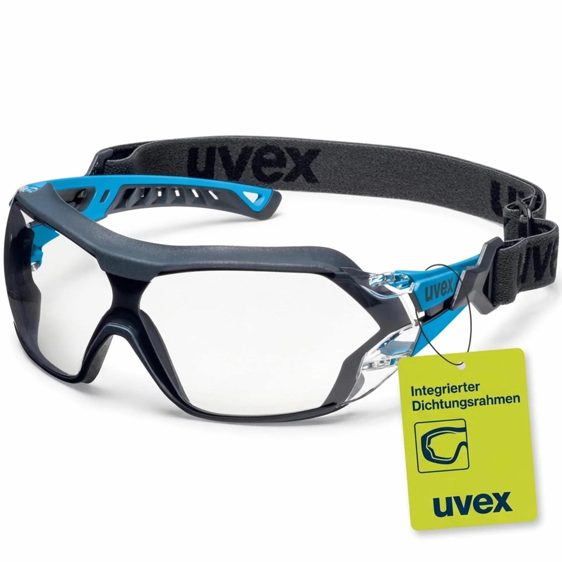 Uvex pheos Nxt Guard – Occhiali protettivi – Occhiali da stiro con protezione UV al 100% – Interno anti-appannamento – Esterno estremamente resistente ai graffi e senza metalli – con fascia