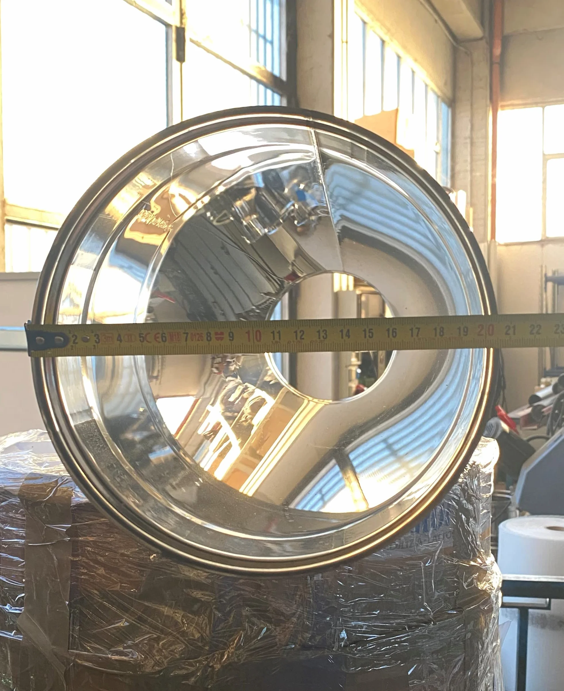 Tubo in acciaio inox per canne fumarie L1000mm (DN 120)