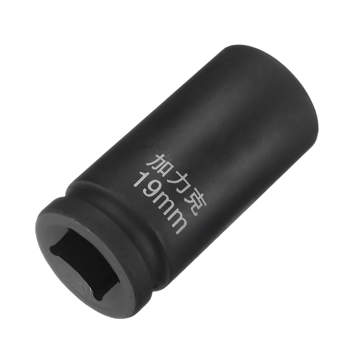 QUARKZMAN Presa 4 Punti Quadrata 3/4" Drive per Chiave Bussola Metrica 19mm 40CR Nera Standard Chiavi Bussola per Ruote Chiave Bussola Pneumatica per Riparazioni Auto Manutenzione Meccanica