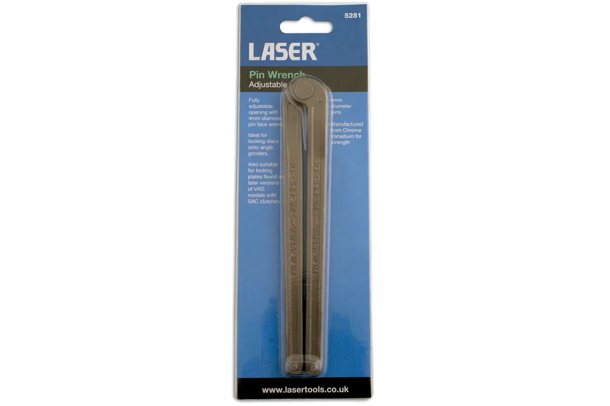 Laser 5281 Adjustable Pin Wrench
