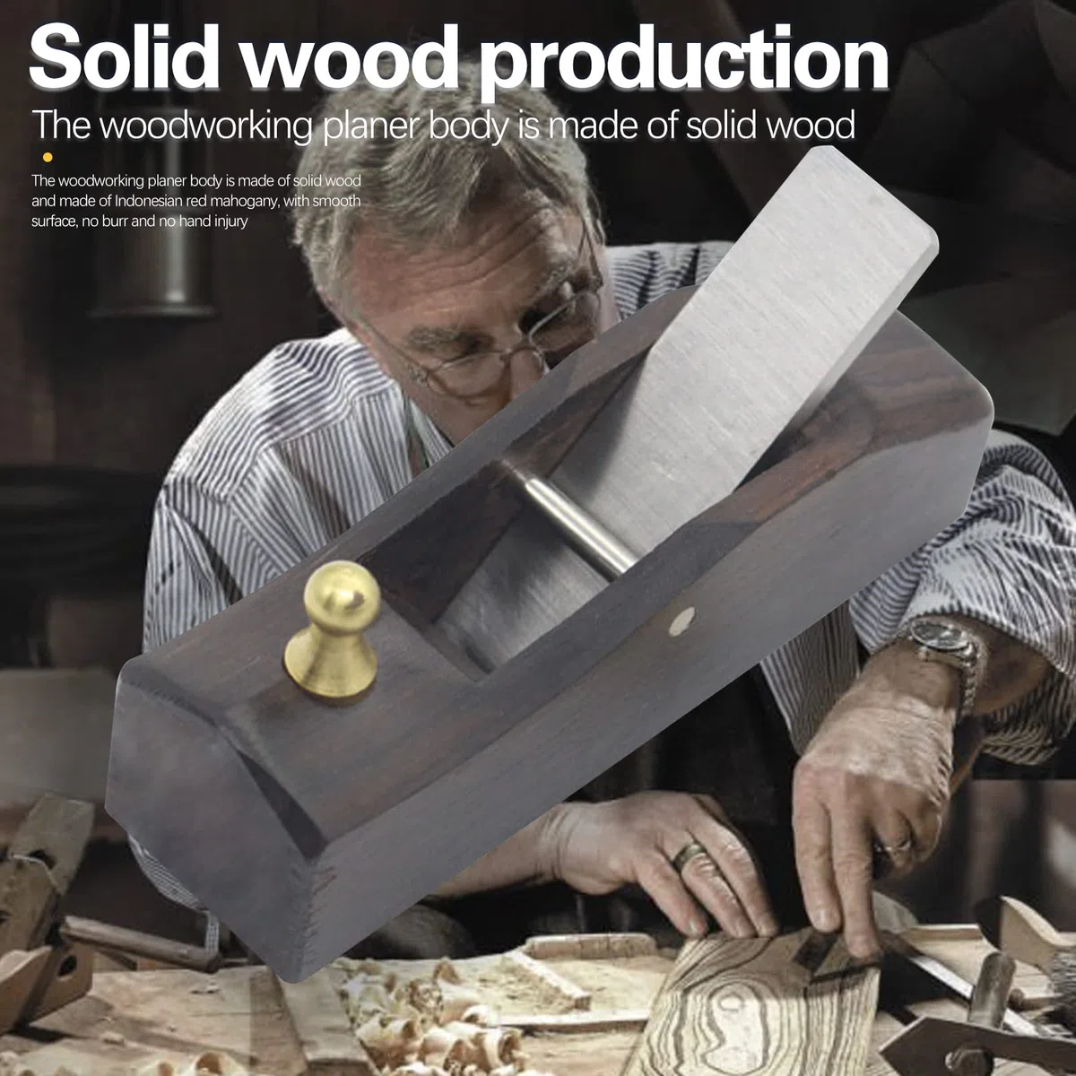 Pialla Manuale per Legno, 13mm Mini Piallatrice Per Legno, Piccola Pialla Manuale Fai-Da-Te In Legno Con Una Sola Mano Per La Lavorazione Del Legno, Rifilatura, Piallatura Del Legno