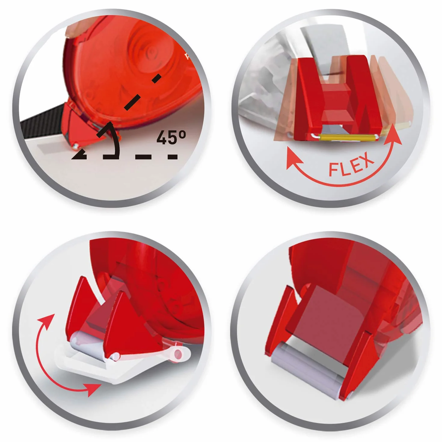 Pritt 9HZCGXBP1X - Rullo adesivo compatto non permanente per adesivo rimovibile e permanente, lunghezza nastro 10 m, larghezza nastro 8,4 mm, set risparmio con 4 rulli adesivi
