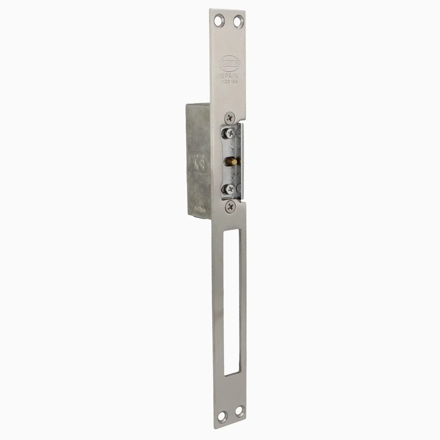 Amig - Apriporta elettrico per porte - Mod.21-250 x 25 x 3 mm - Amperaggio: 1,1 A - Include bobina da 8-12 V di corrente alternata - serratura per portali, negozi o uffici