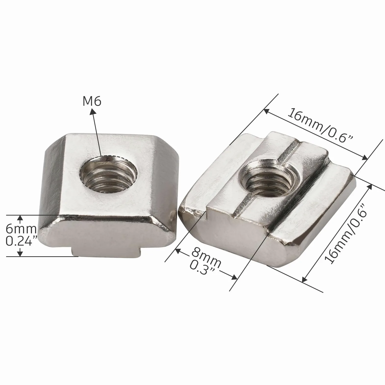 LUNYEE Kit di 2 mini morsetti per tenere premuto, morsetto per router CNC per lavorazione del legno e lavorazione dei metalli, compatibile con router CNC 3018, 3018 Pro Max/3018-Pro Ultra, 6,3 cm